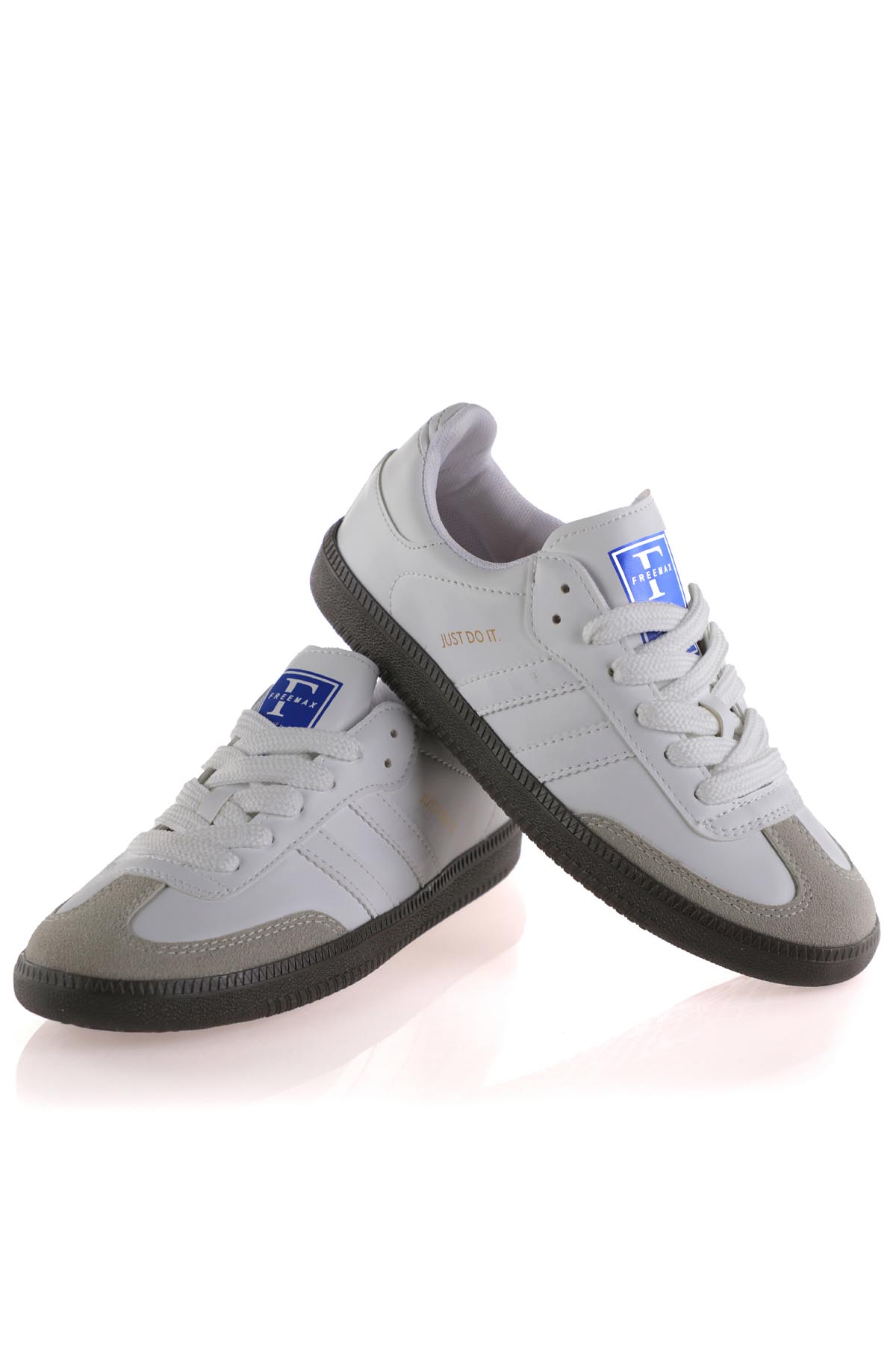 Uniseks Sneaker Esnek Yumuşak Spor Ayakkabı Beyaz - Görsel 3