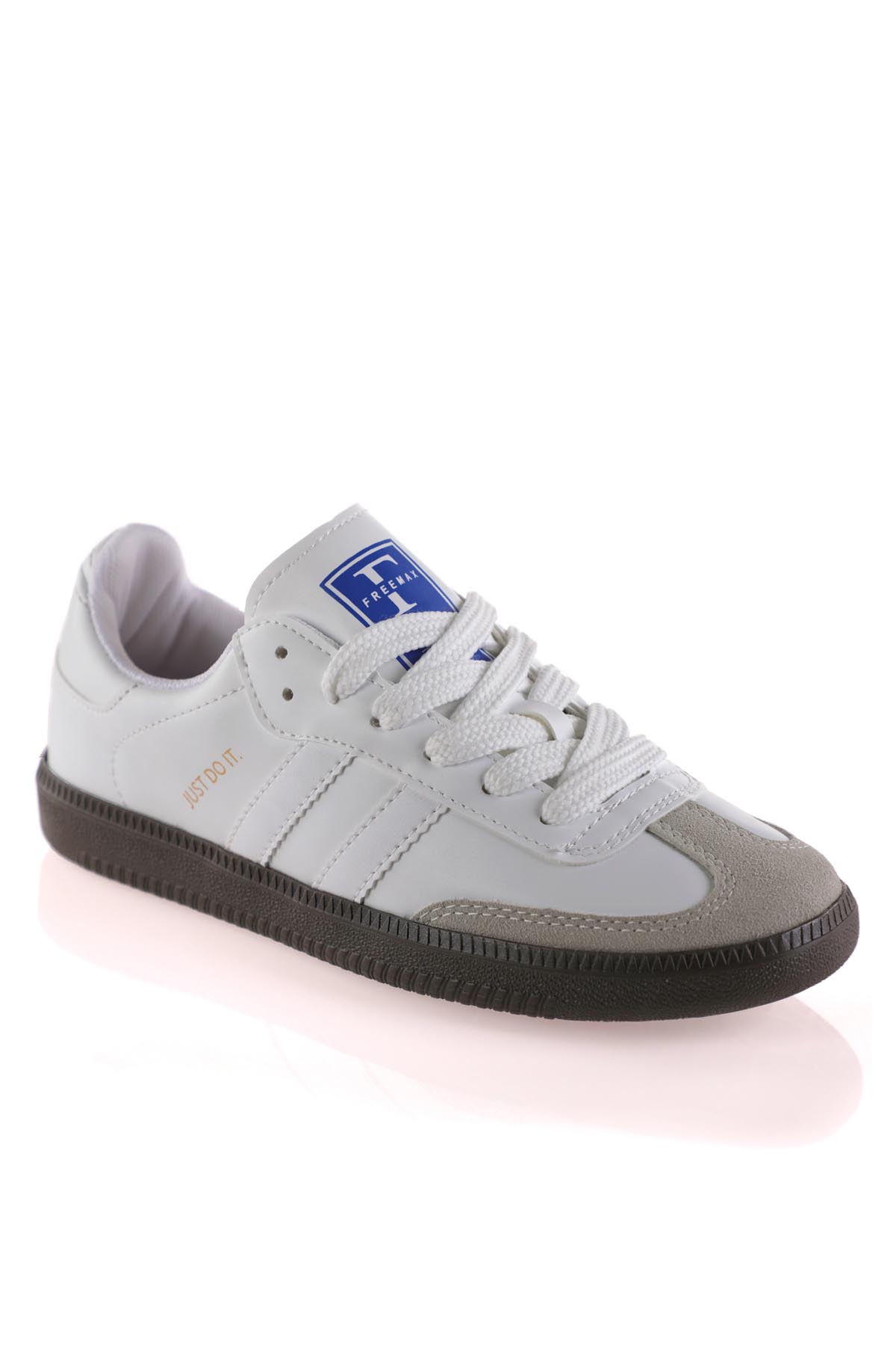 Uniseks Sneaker Esnek Yumuşak Spor Ayakkabı Beyaz - Görsel 5