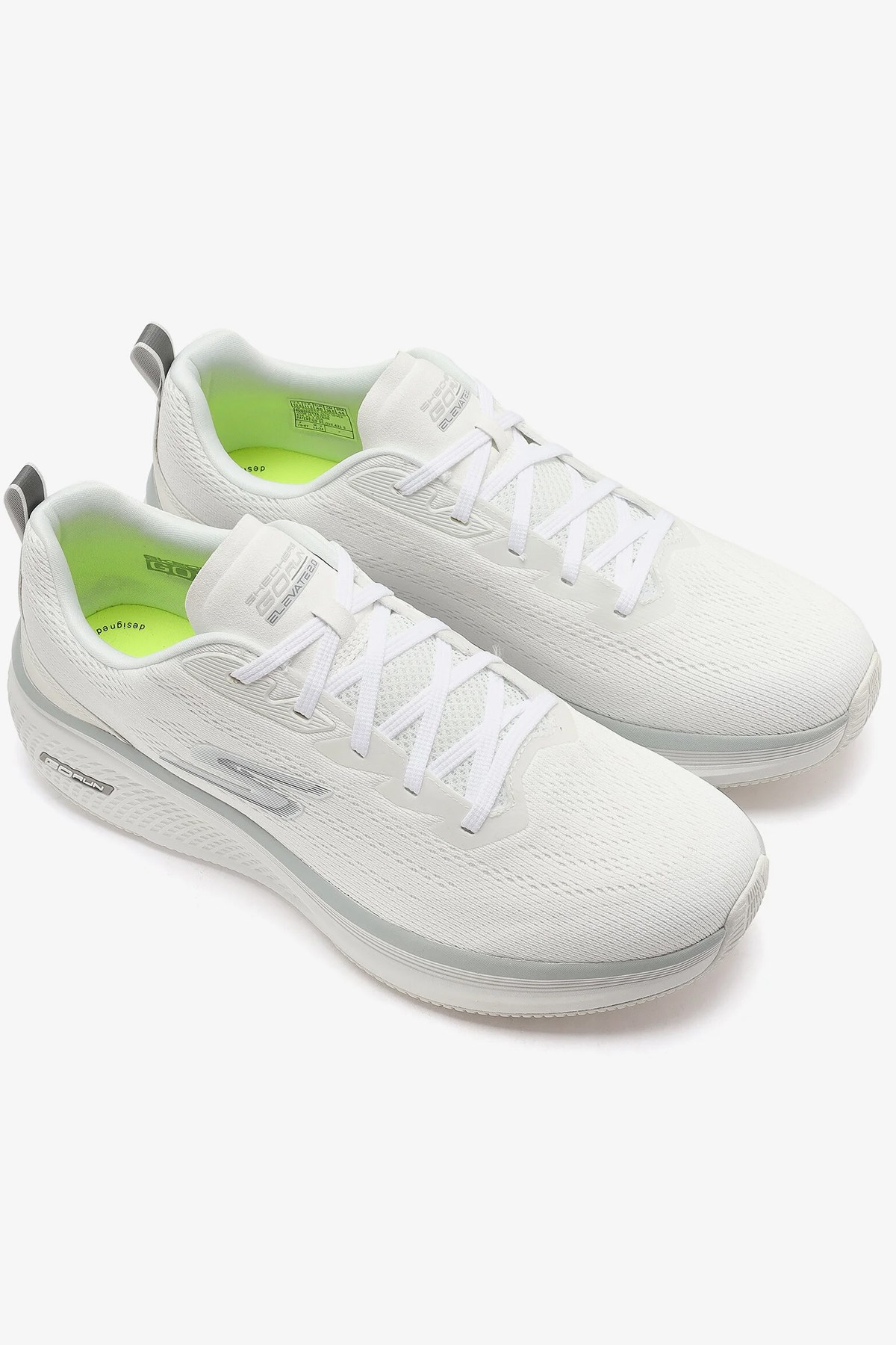 Skechers Skechers Beyaz Go Run Elevate 2.0 Fluid Motion Erkek Spor Ayakkabı 220847 Sneaker | Flo Beyaz - 6. görsel