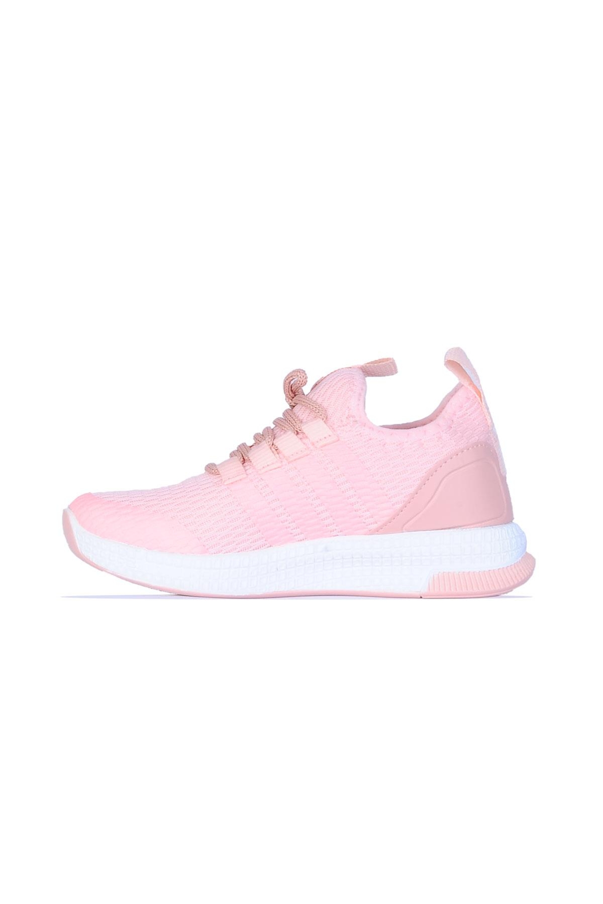 02 Ndrps Pudra Kız Çocuk Bağsız Spor Ayakkabı - Görsel 3