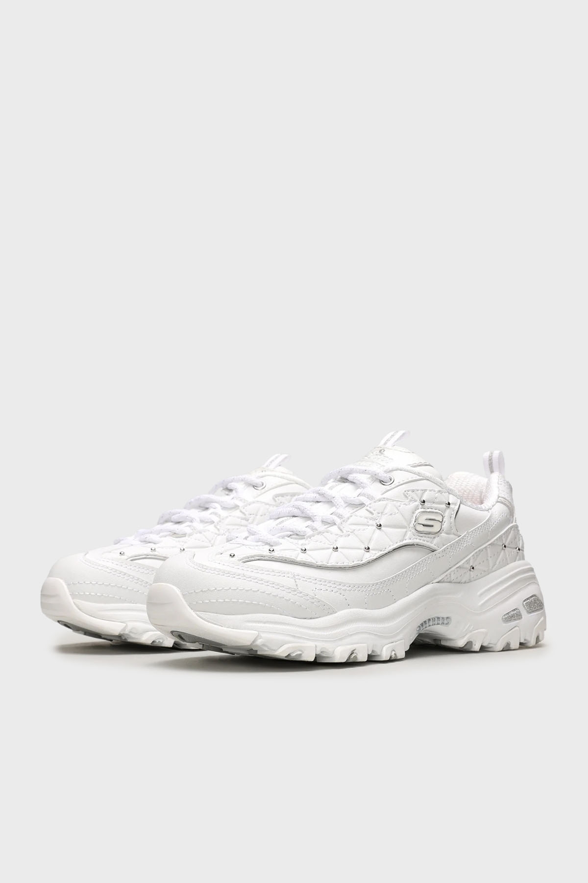 Bayan Ayakkabı 13087 WSL BEYAZ-GÜMÜŞ - Görsel 5