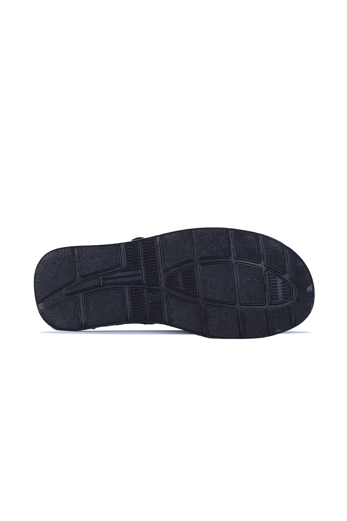 208 Sultan Deri Erkek Sandalet - Görsel 4