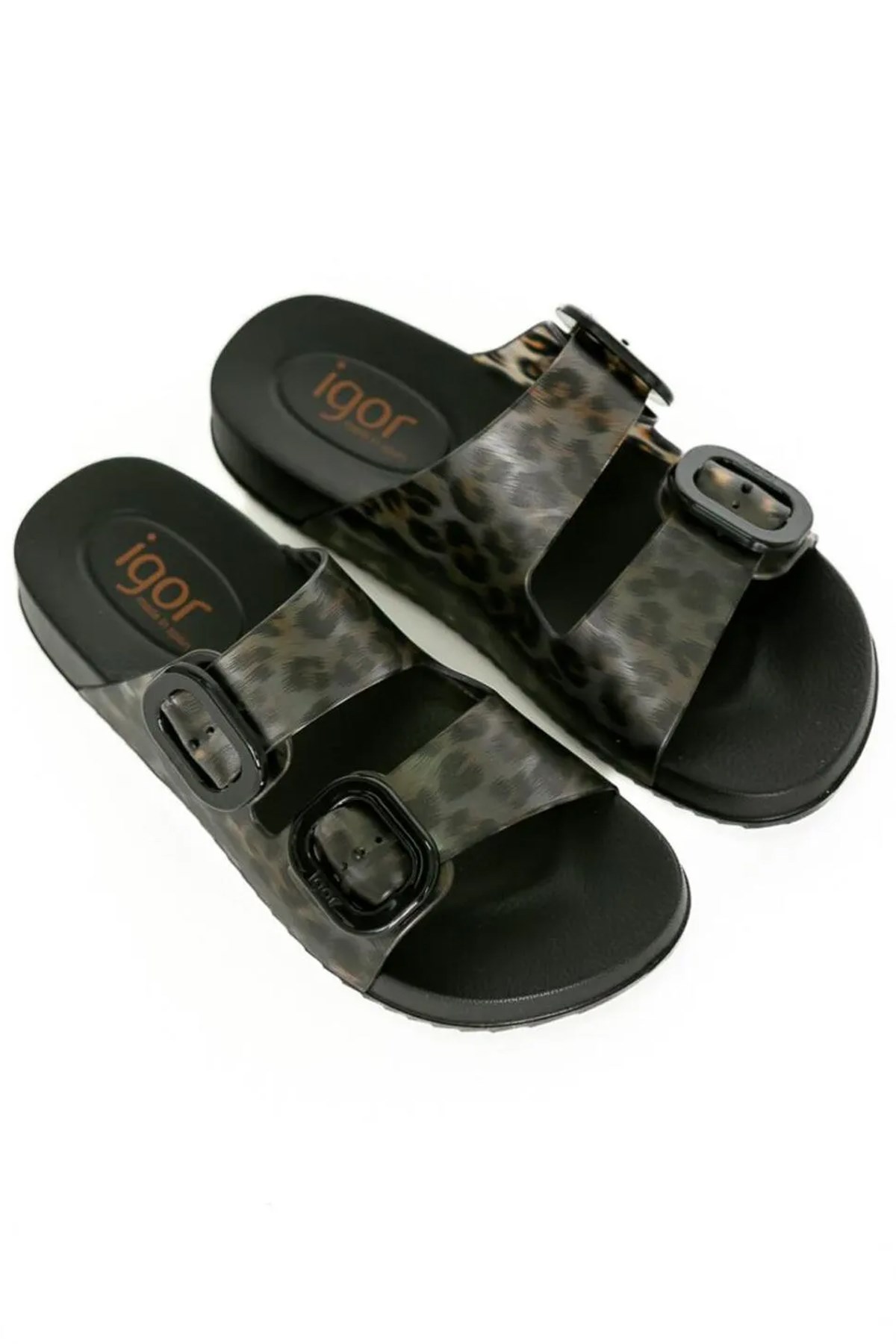 Igor Igor Siyah Habana Brillo Leo Kadin Sandalet S10336-002 Sandalet & Terlik | Flo Siyah - 2. görsel