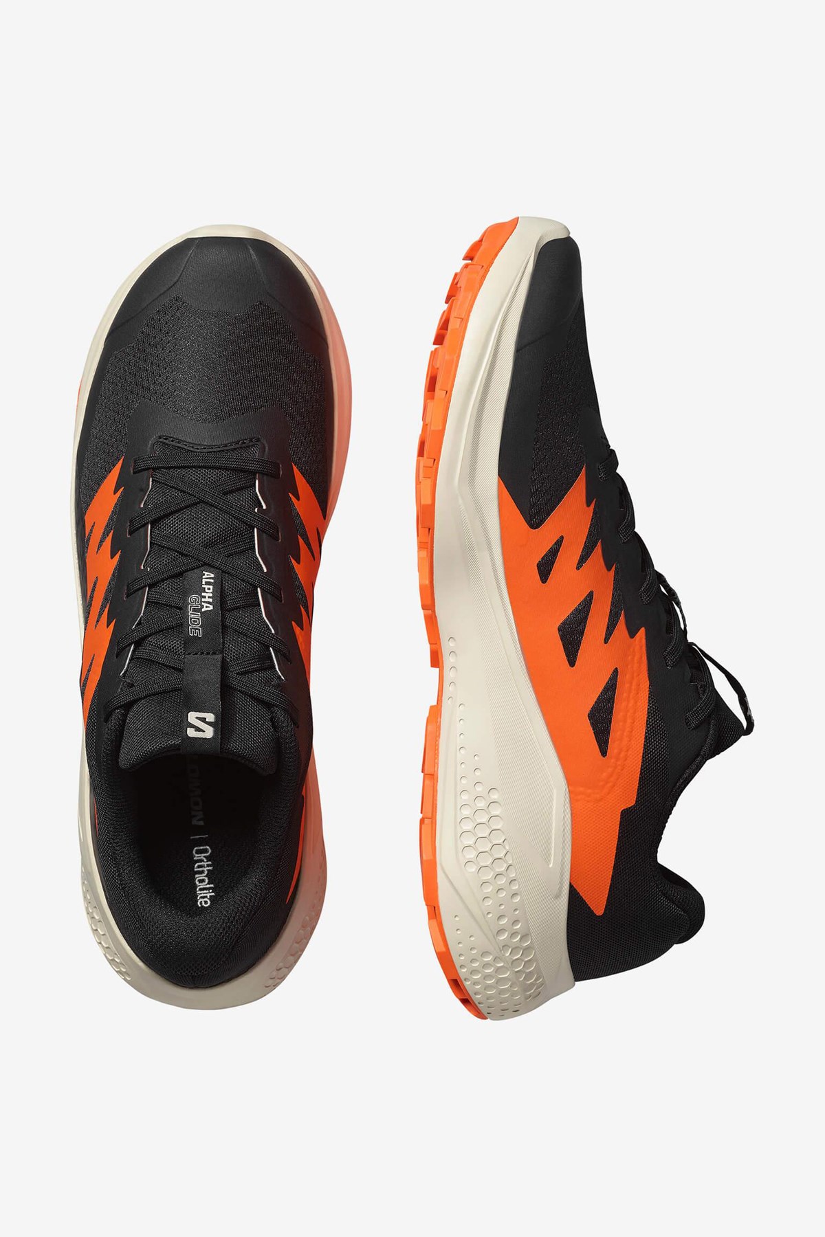 Salomon Salomon Siyah Alphaglide Erkek Patika Koşusu Ayakkabı Outdoor Ayakkabı | Flo Siyah - 5. görsel