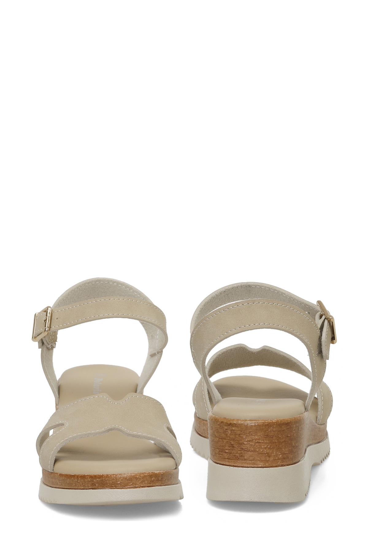 323596.Z 5FX Vizon Kadın Dolgu Topuk Sandalet - Görsel 6