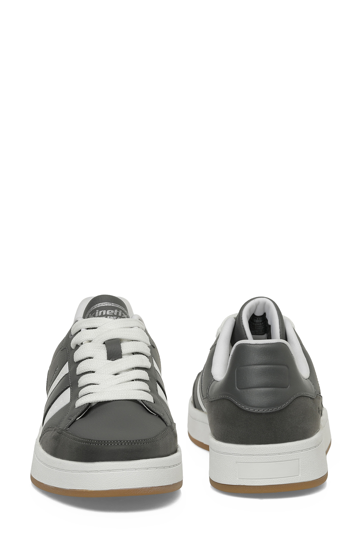 COLLEGE PU 5PR Gri Erkek Sneaker - Görsel 6