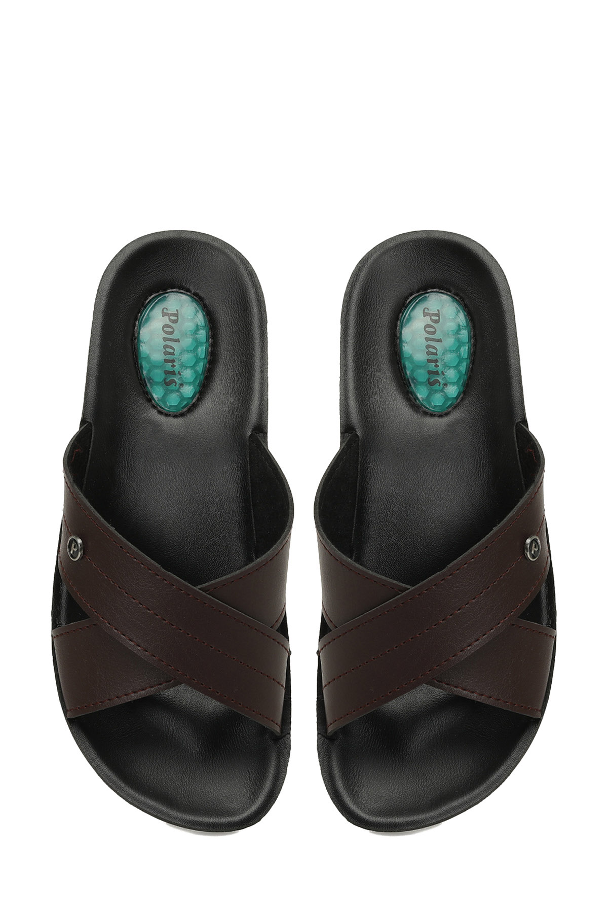 607014.Z5PR Bordo Kadın Terlik - Görsel 5