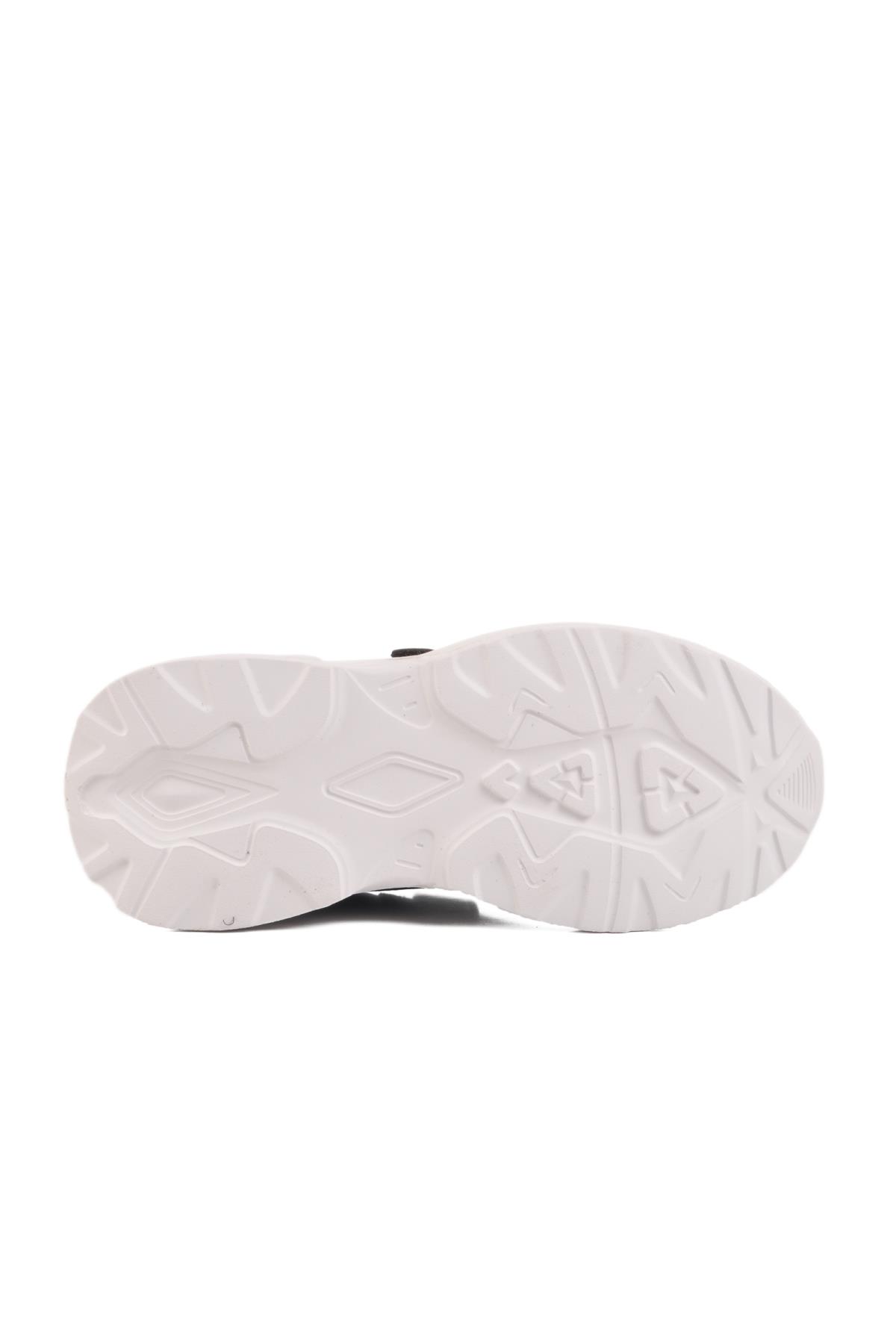 Ruffon Siyah-Lila Tekstil Çocuk Spor Ayakkabı 2340 F - Görsel 6