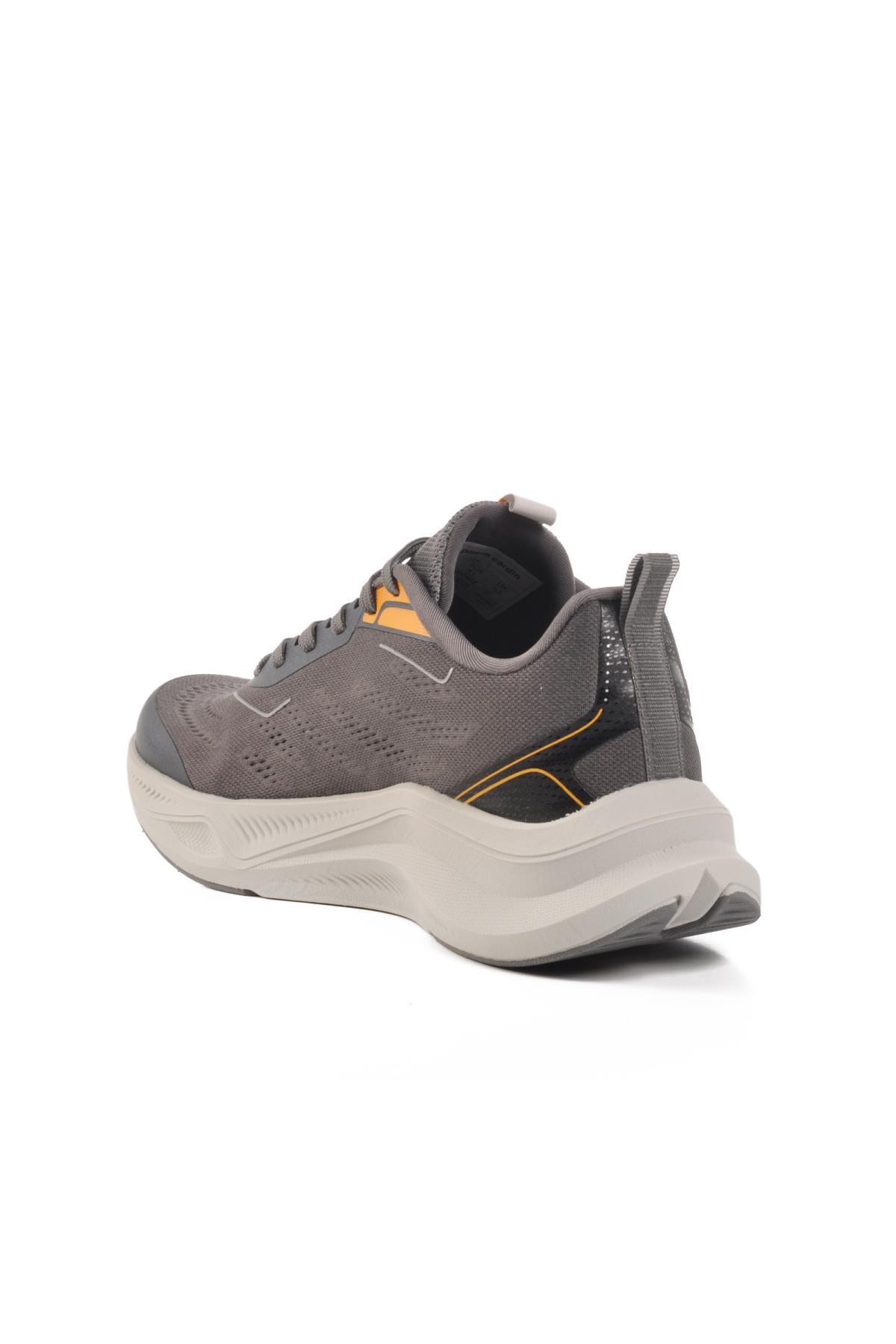 Füme Fileli Hafif Esnek Erkek Spor Ayakkabı PCI-11324 M - Görsel 5