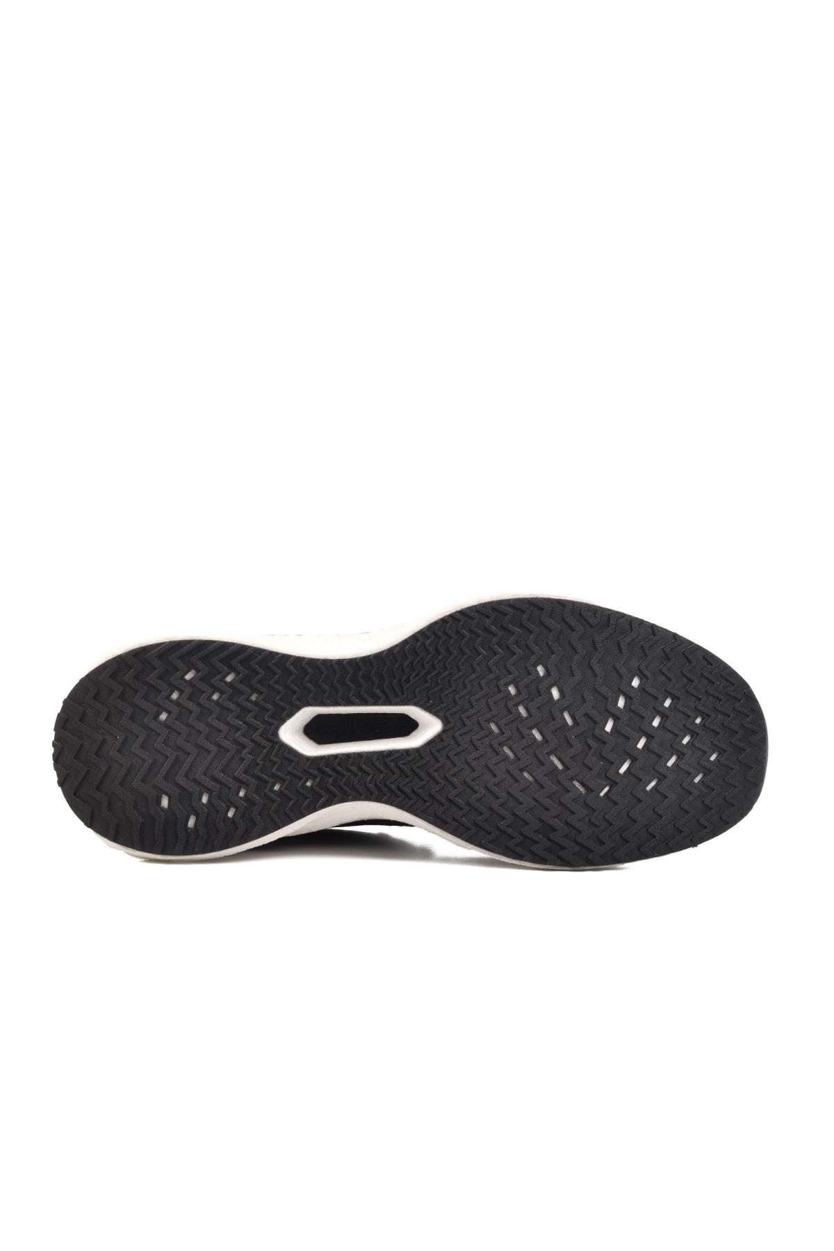 Siyah Fileli Hafif Hava Alabilen Erkek Spor Ayakkabı M-5251 M - Görsel 6