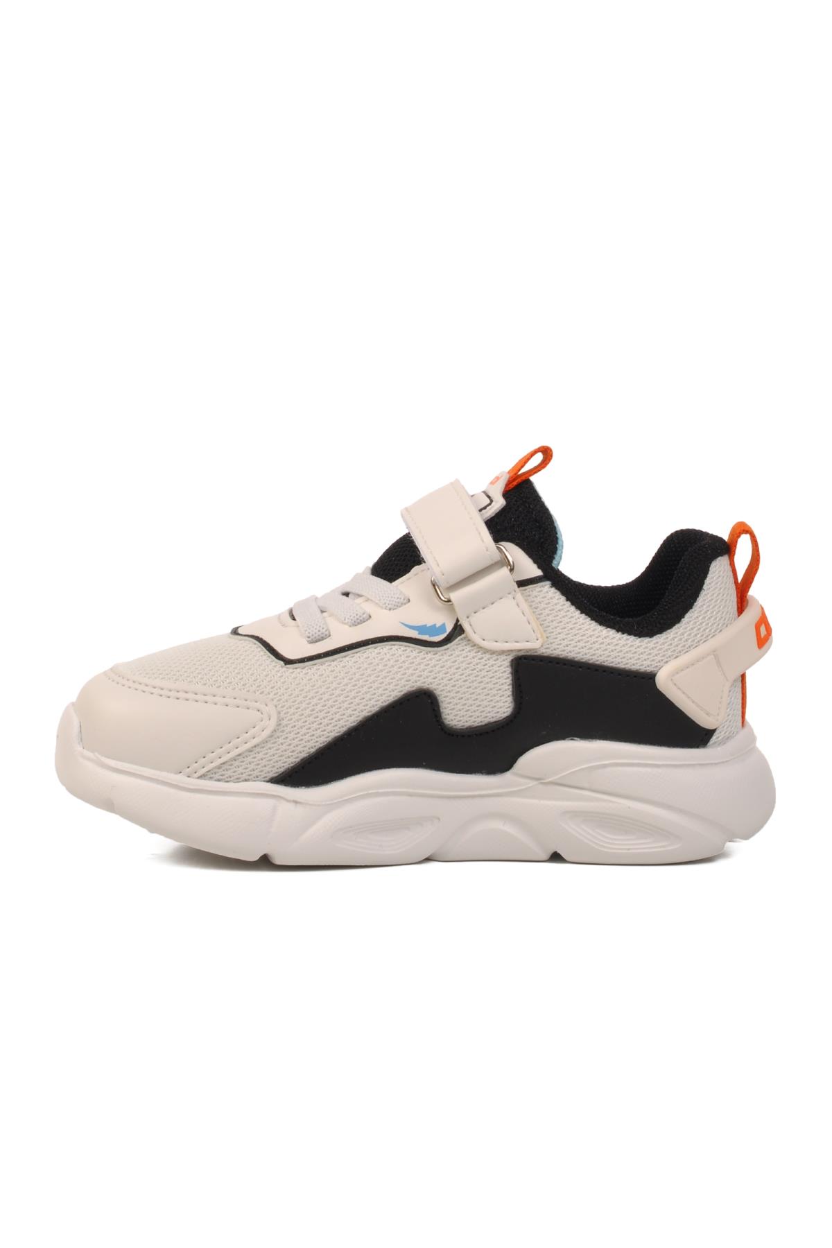 Beyaz Işıklı Cırtlı Unisex Çocuk Spor Ayakkabı Ruby P - Görsel 3