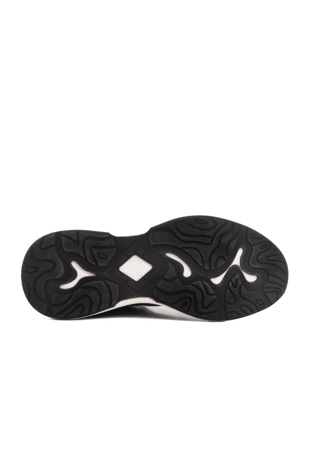 M Hafif Esnek Erkek Spor Siyah Ayakkabı 250421 - Görsel 6