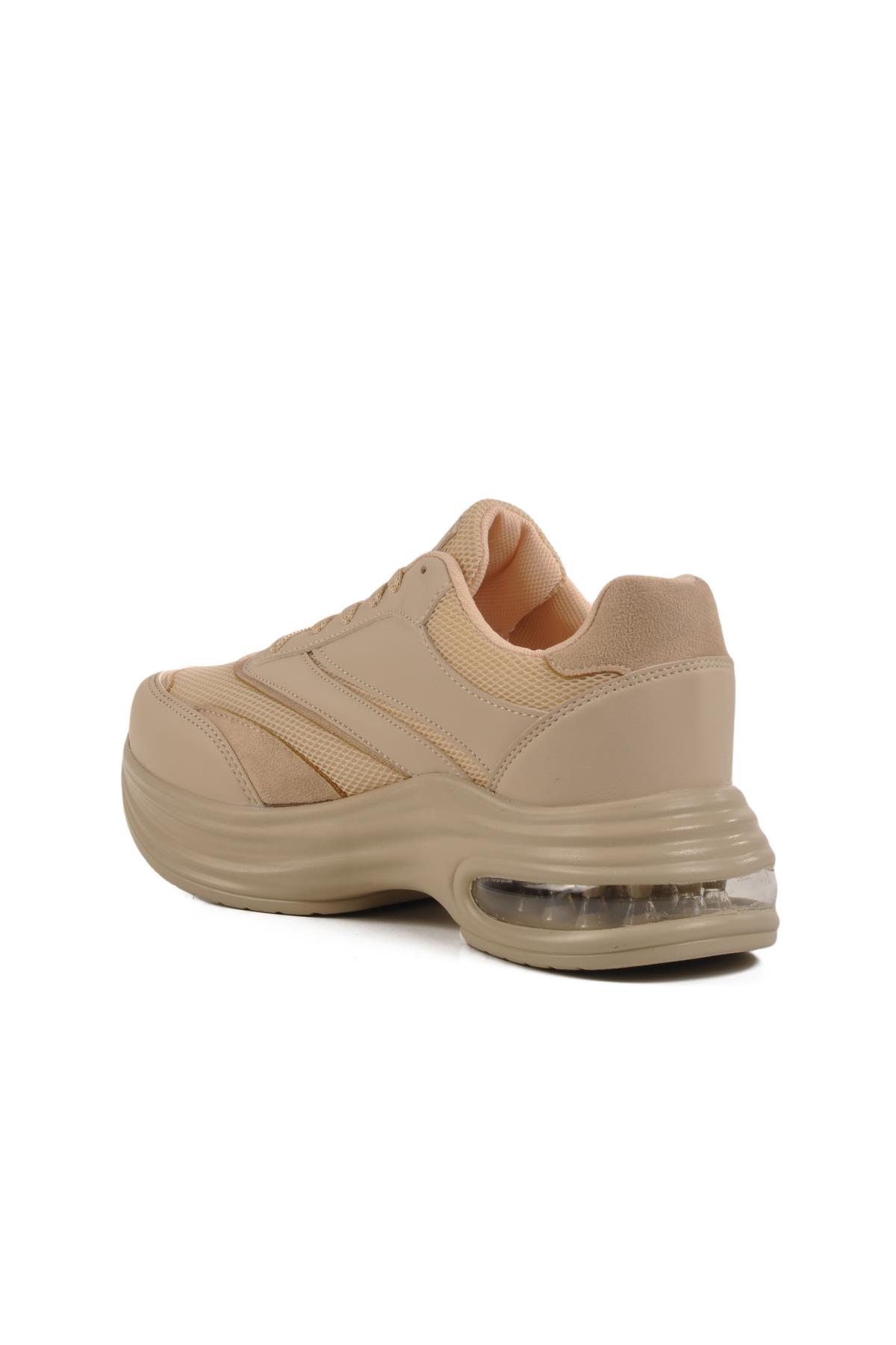 185 G Air Taban Ekru Kadın Spor Ayakkabı - Görsel 5