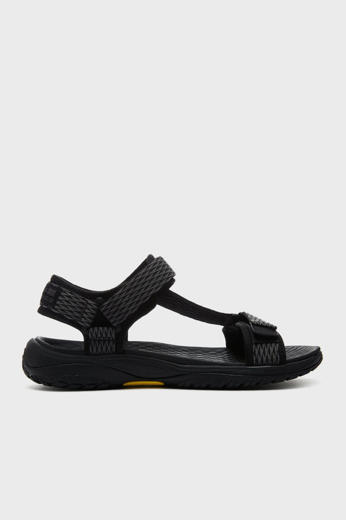 Erkek Sandalet 204351 BKGY SİYAH-GRİ - Görsel 2