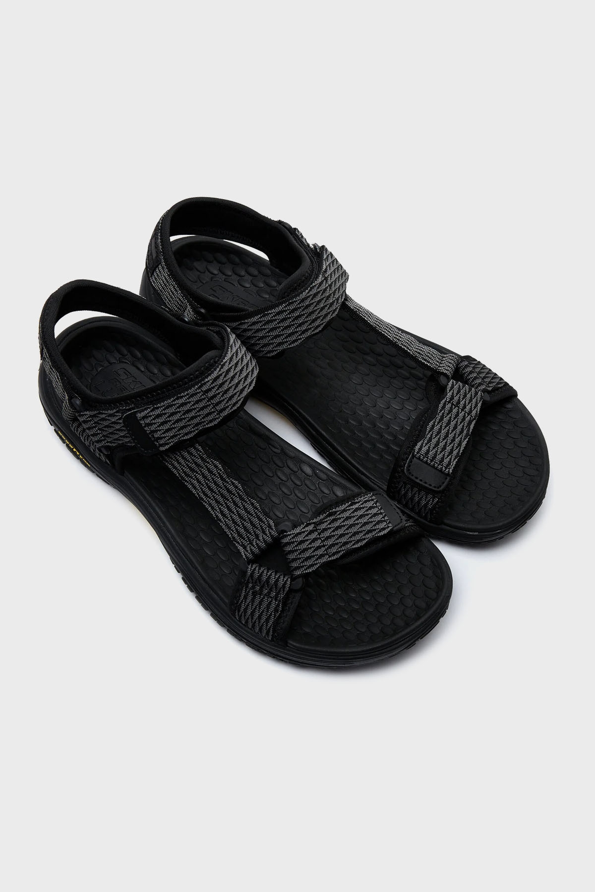 Erkek Sandalet 204351 BKGY SİYAH-GRİ - Görsel 5