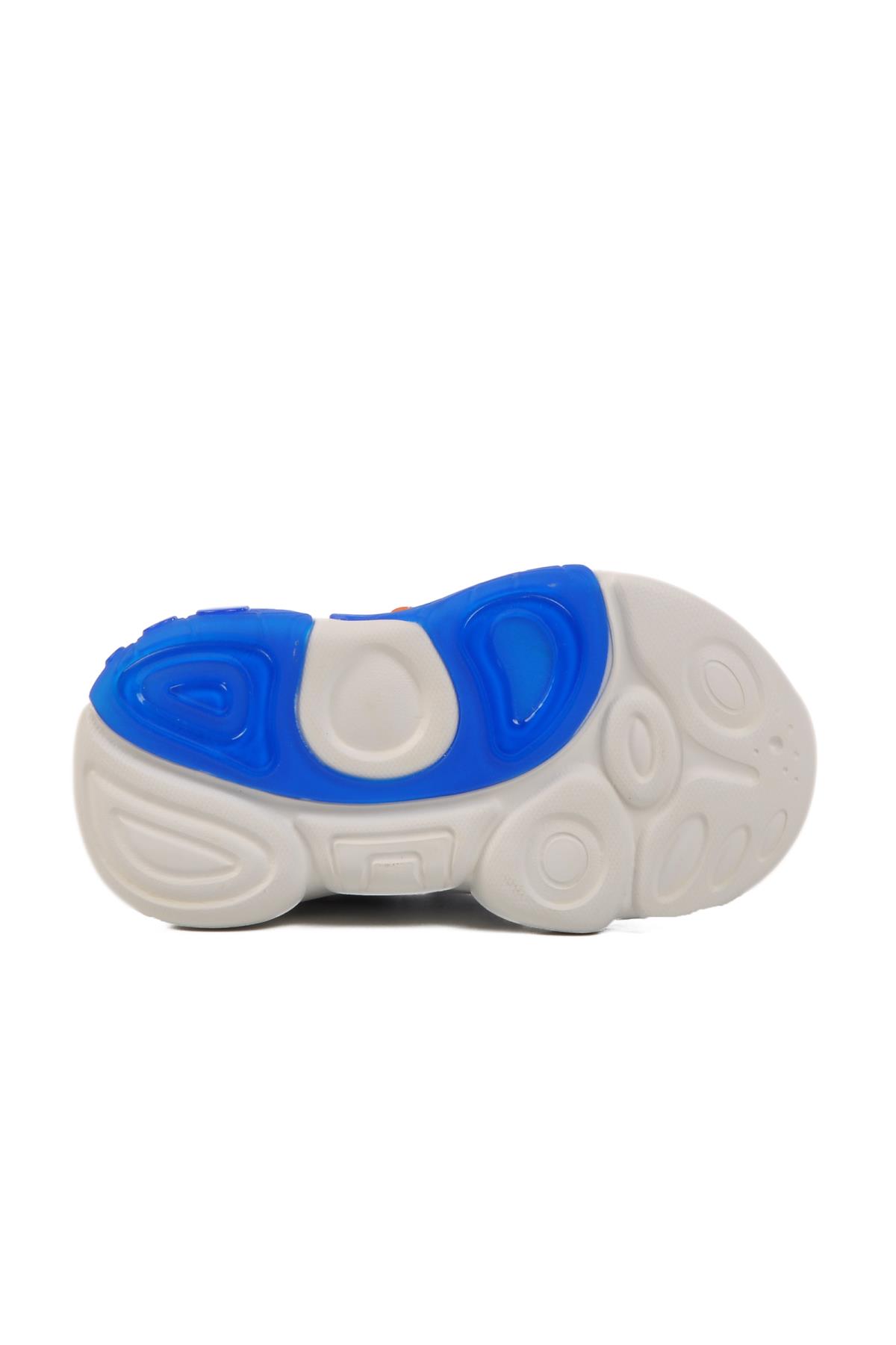 Lacivert Fileli Hafif Bebek Spor Ayakkabı PPN 1914 B - Görsel 6