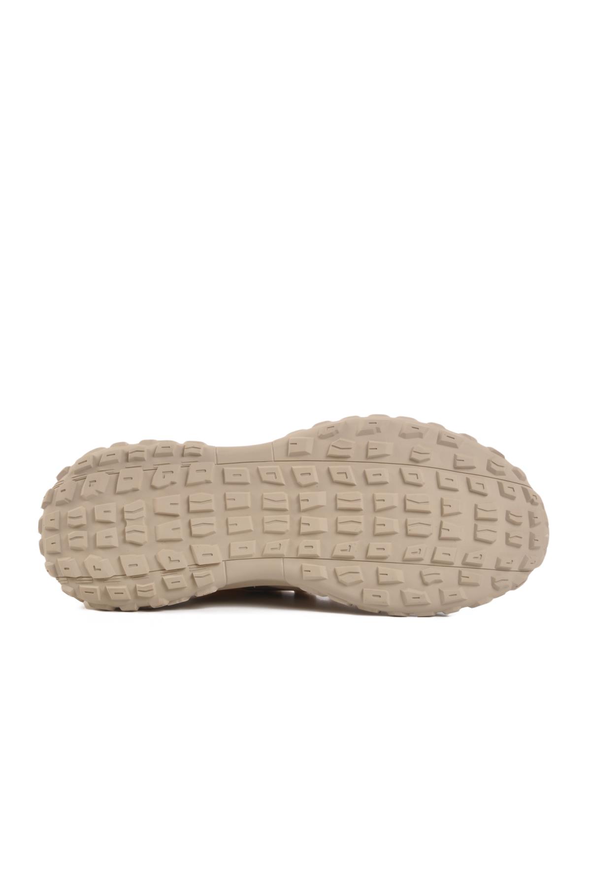 Bej Comfort Taban Hafif Esnek Erkek Spor Ayakkabı 241415 M - Görsel 6