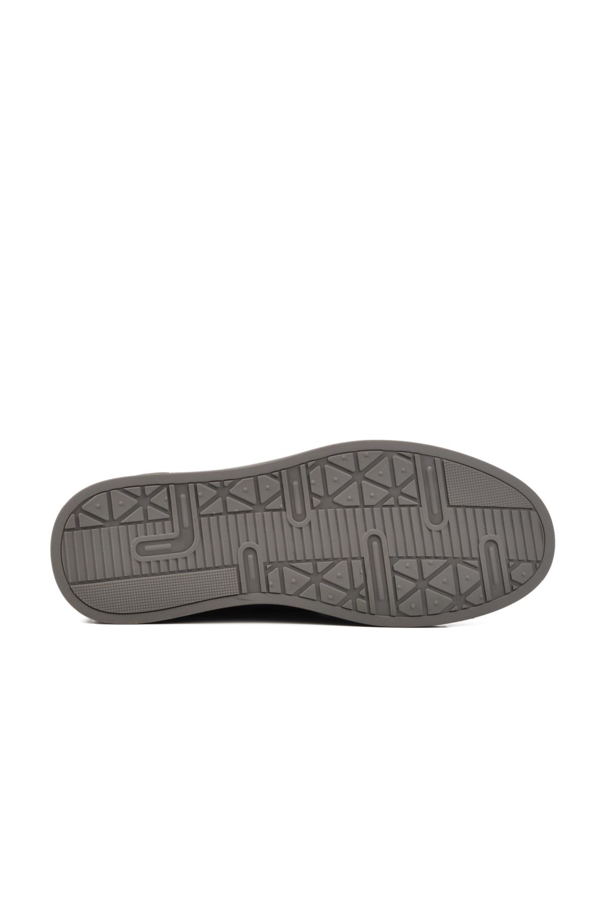 Gri Tekstil Erkek Sneaker 25Y510-2 M - Görsel 6