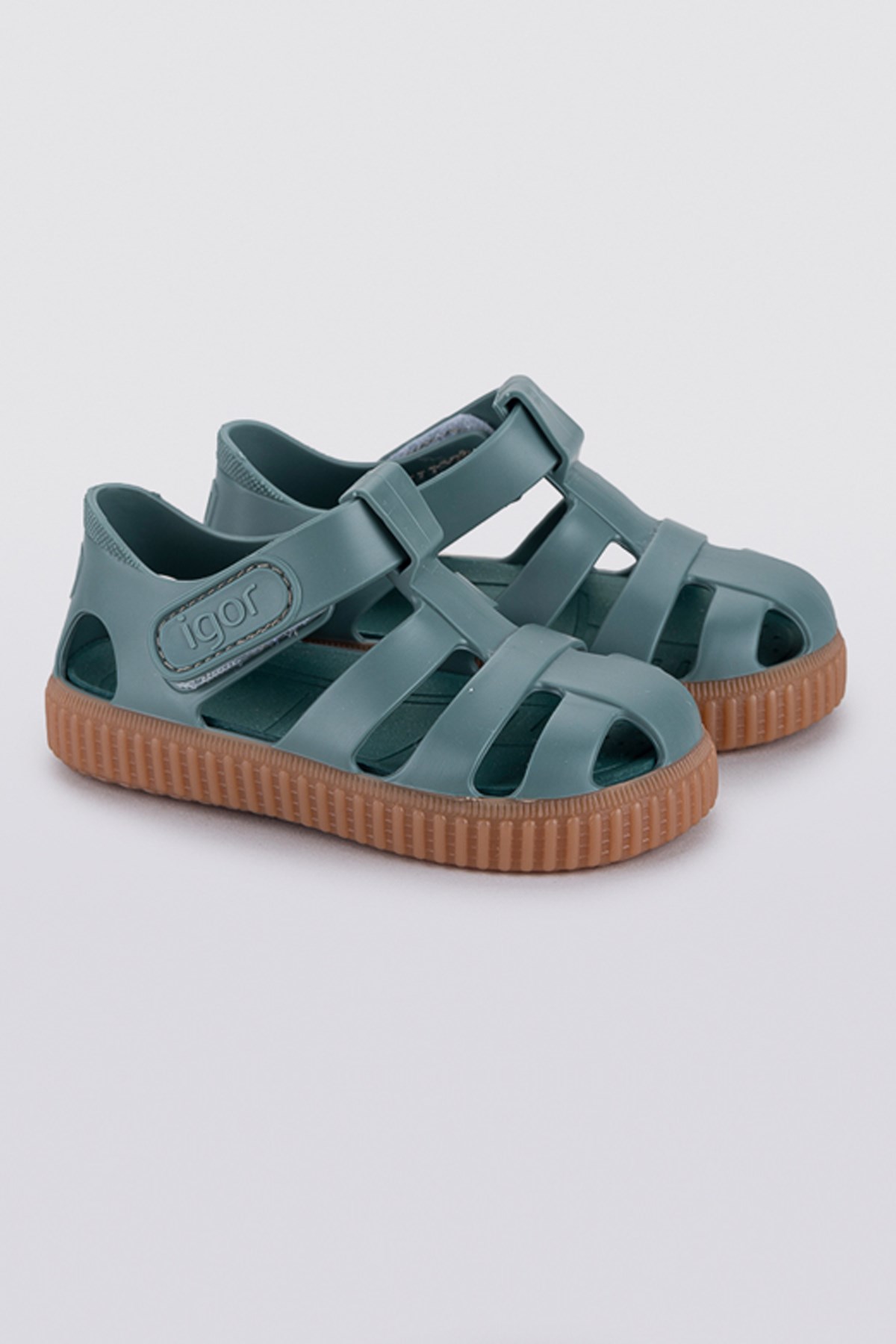 Igor Igor Yeşil Nico Caramelo Çocuk Sandalet Sandalet & Terlik | Flo Yeşil - 3. görsel