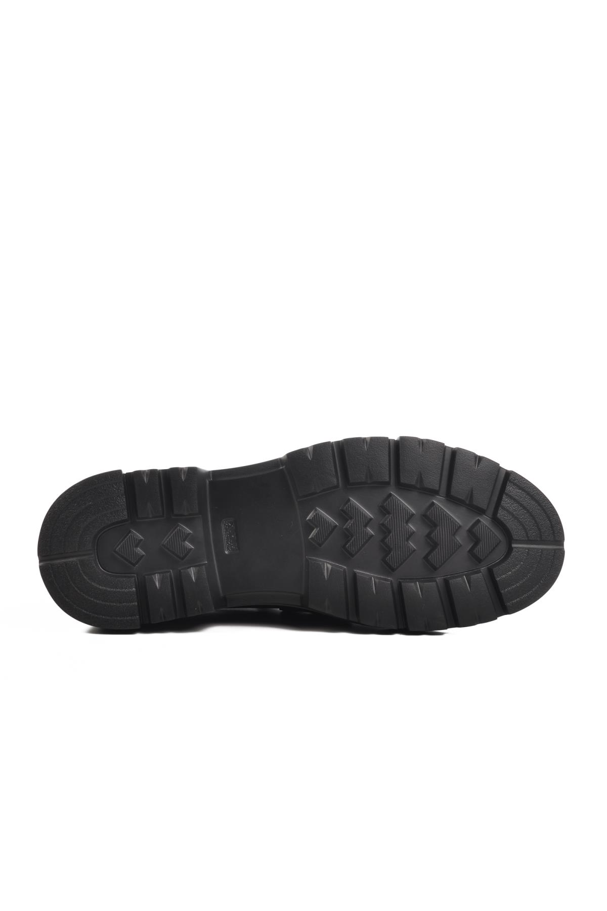 Premium 1308-5 M Kahve Açma Hakiki Deri Erkek Klasik Ayakkabı GENİŞ KALIP - Görsel 6