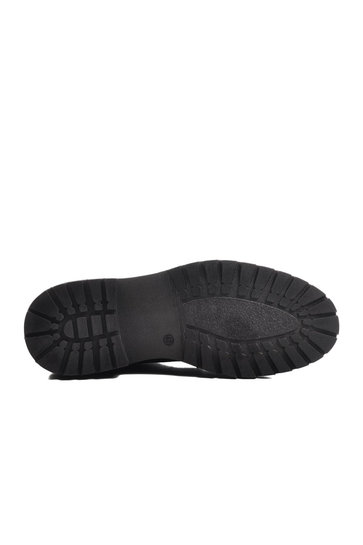 Br-45002 M Siyah Nubuk Hakiki Deri Erkek Bot - Görsel 6