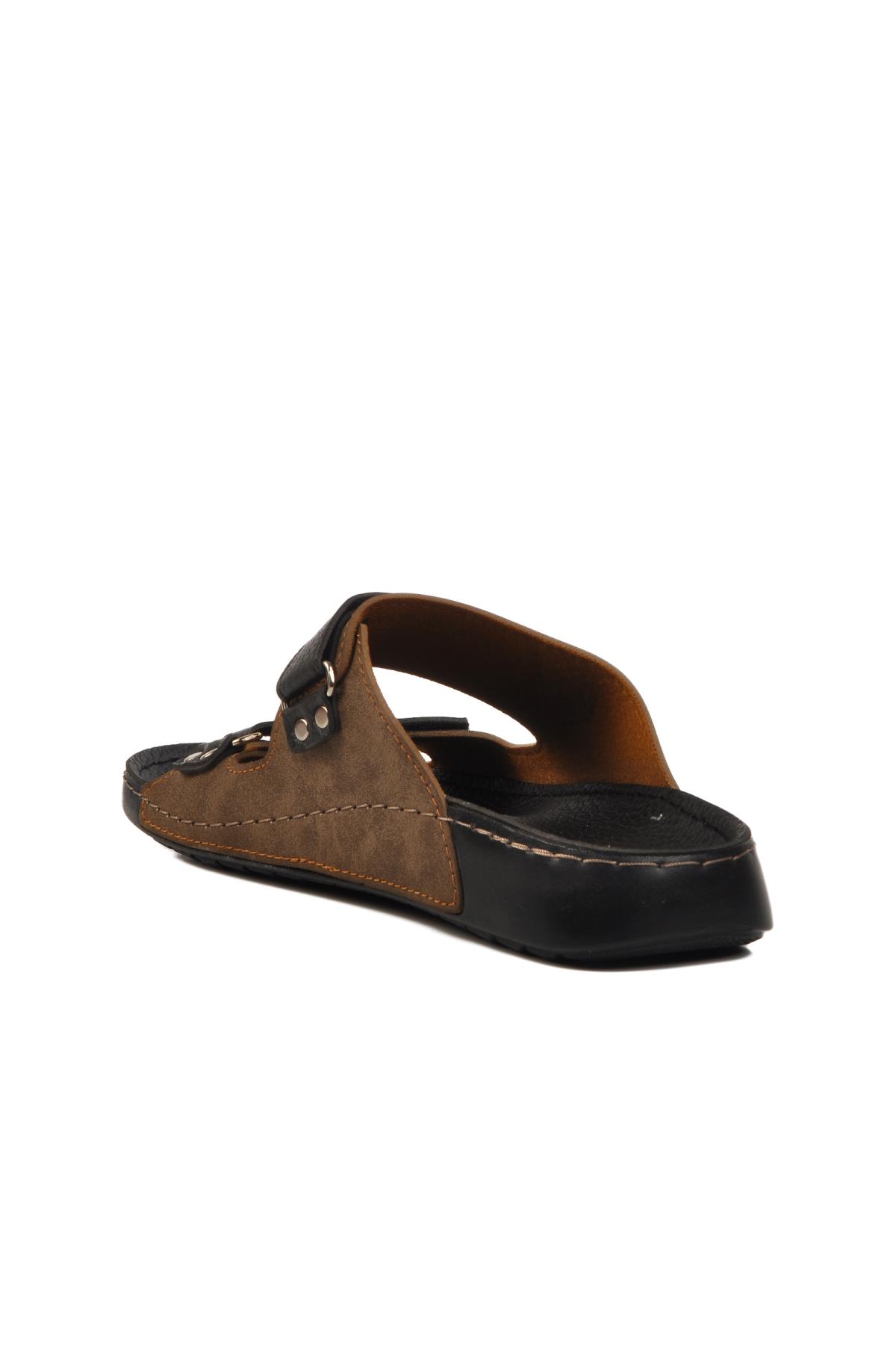 Vizon Çift Bantlı Hafif Erkek Terlik 80-012 M - Görsel 5