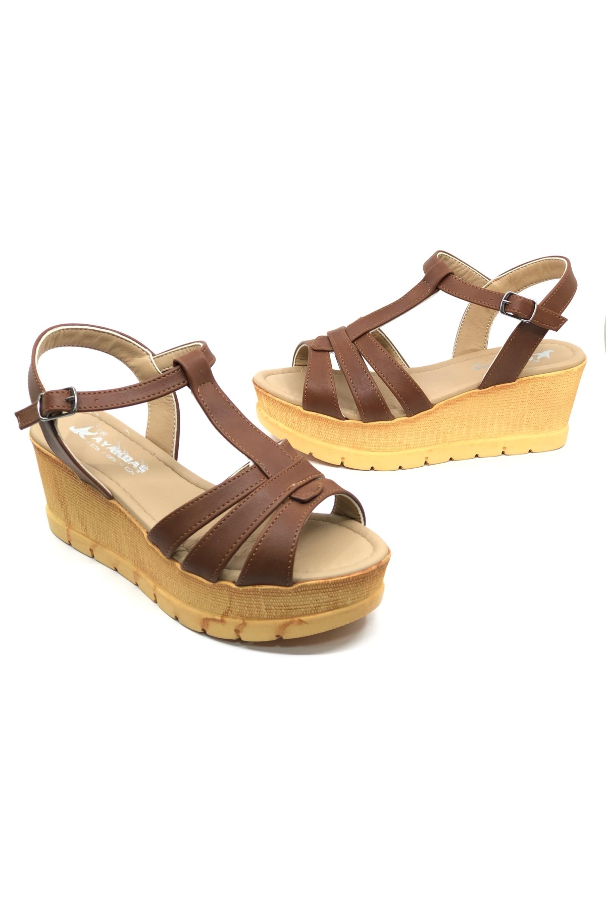 1040 Kadın Dolgu Taban Sandalet - Görsel 3