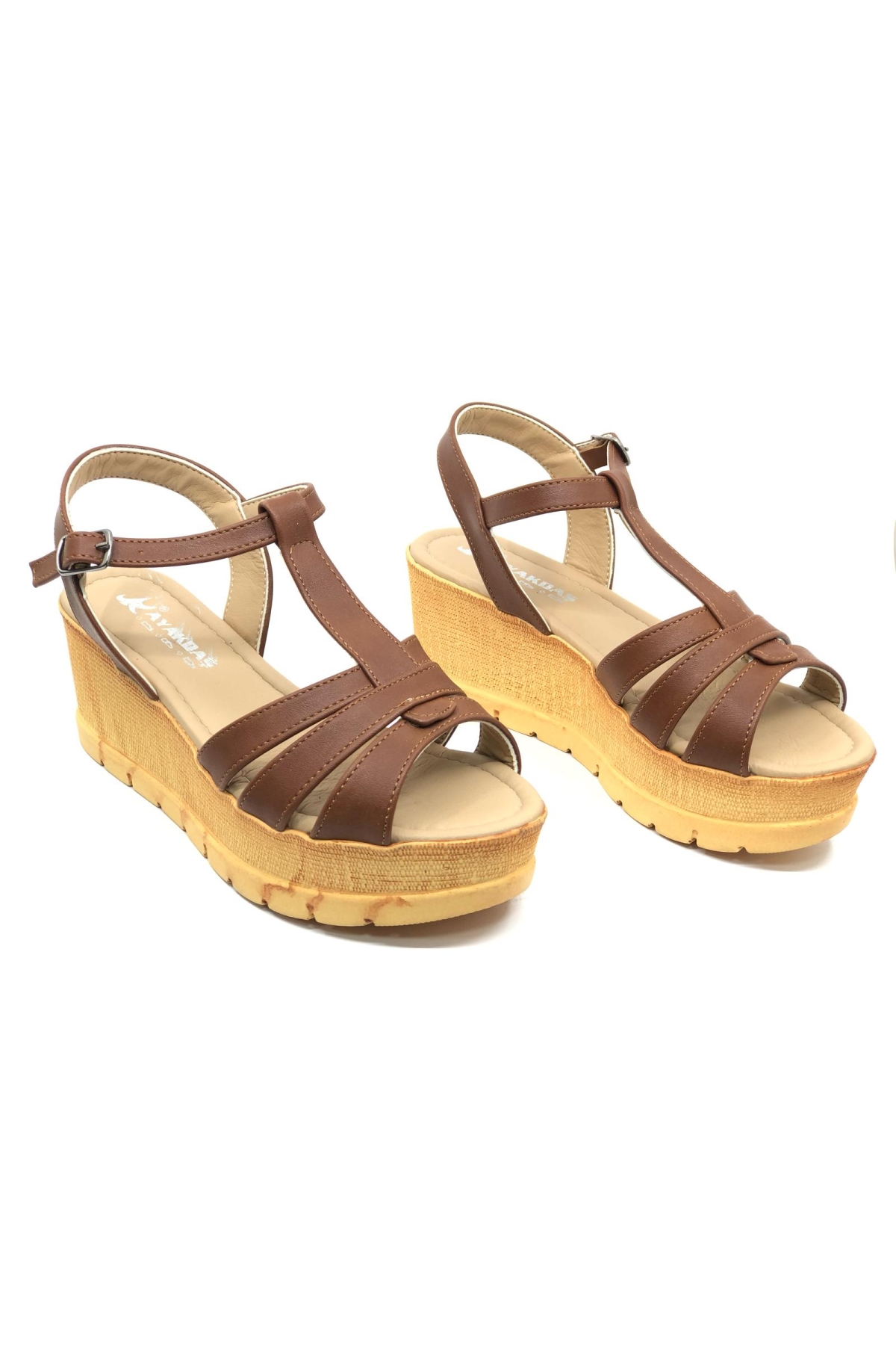 1040 Kadın Dolgu Taban Sandalet - Görsel 4