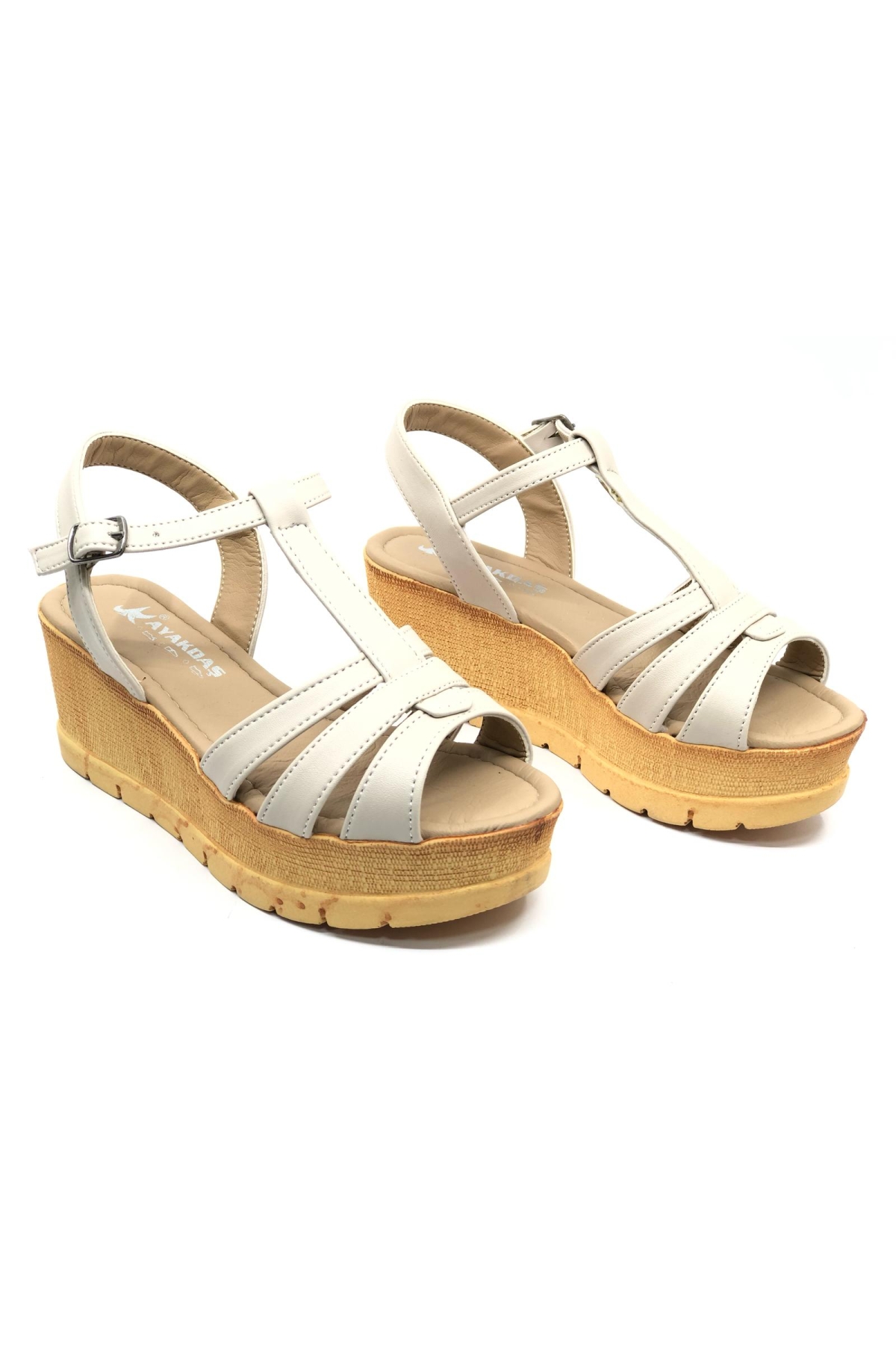 1040 Kadın Dolgu Taban Sandalet - Görsel 4