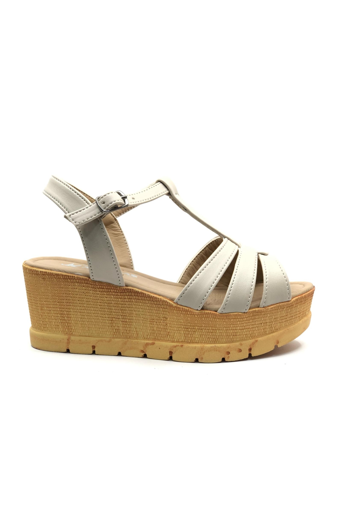 1040 Kadın Dolgu Taban Sandalet - Görsel 6