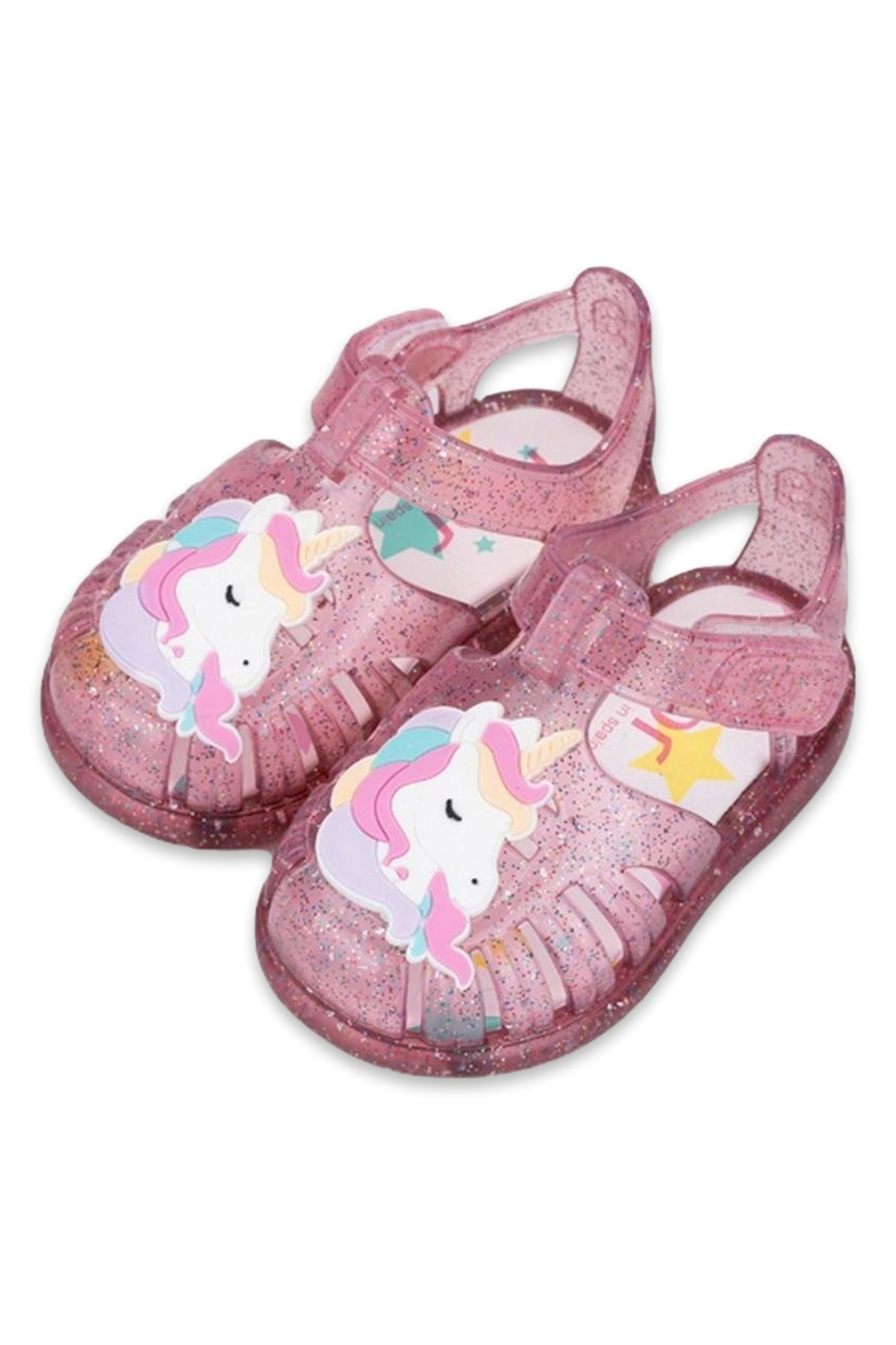 S10341 Tobby Unicornio Fuşya Kız Çocuk Sandalet - Görsel 5