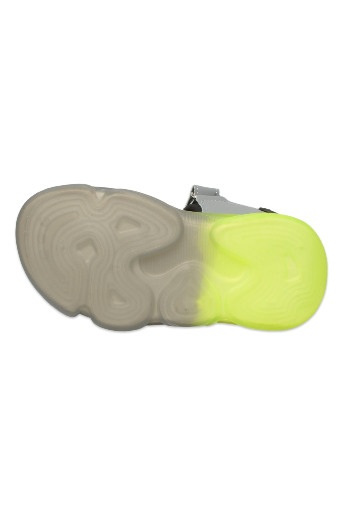 332.B25Y.255 Felipe Bebe Işıklı Phylon Gri Erkek Çocuk Sandalet - Görsel 6