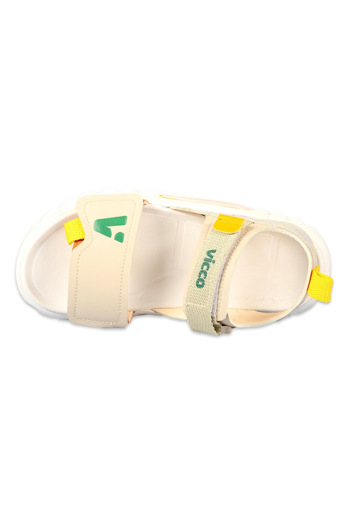 332.F25Y.203 Dekan Filet Phylon Bej Çocuk Sandalet - Görsel 4