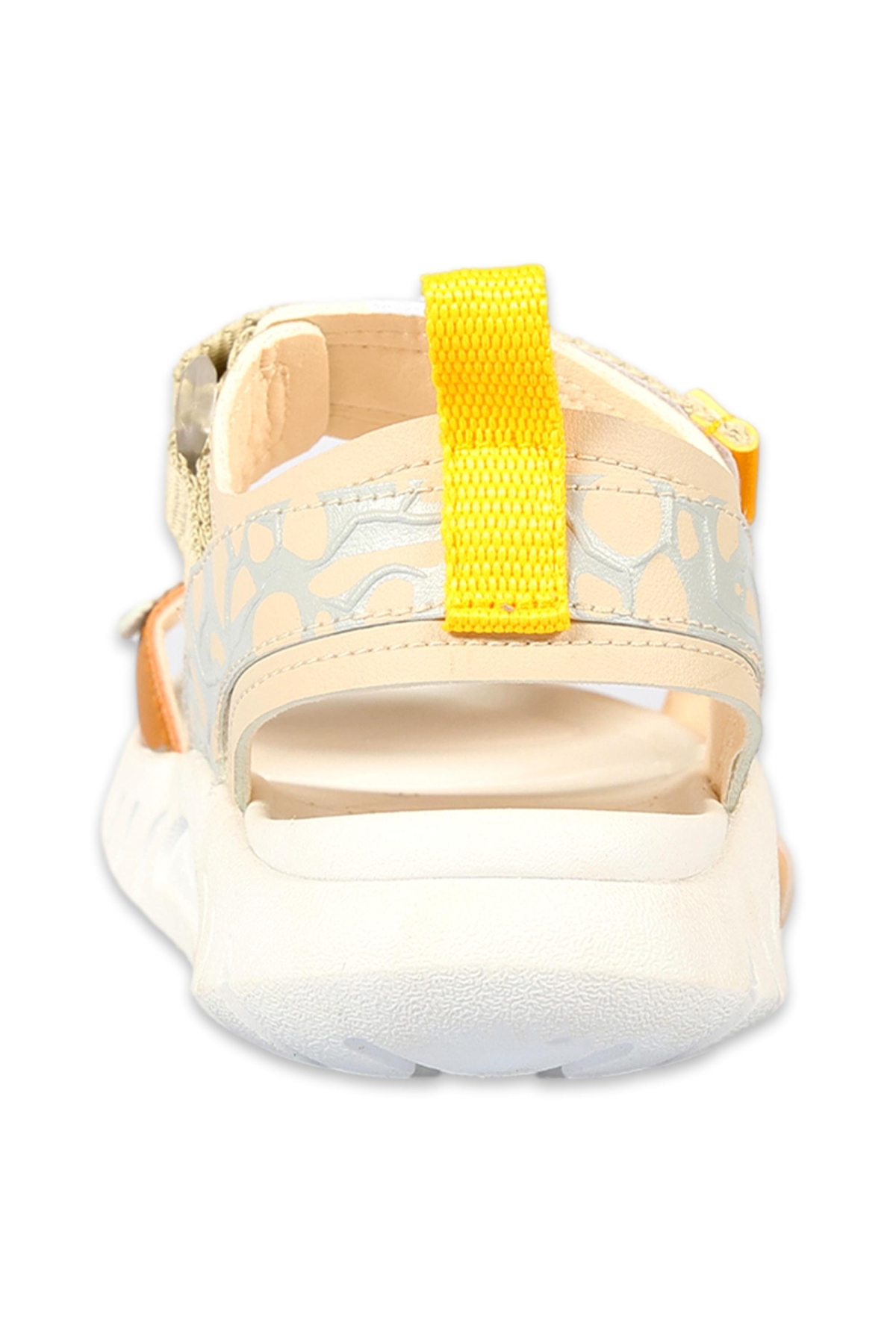332.F25Y.203 Dekan Filet Phylon Bej Çocuk Sandalet - Görsel 5
