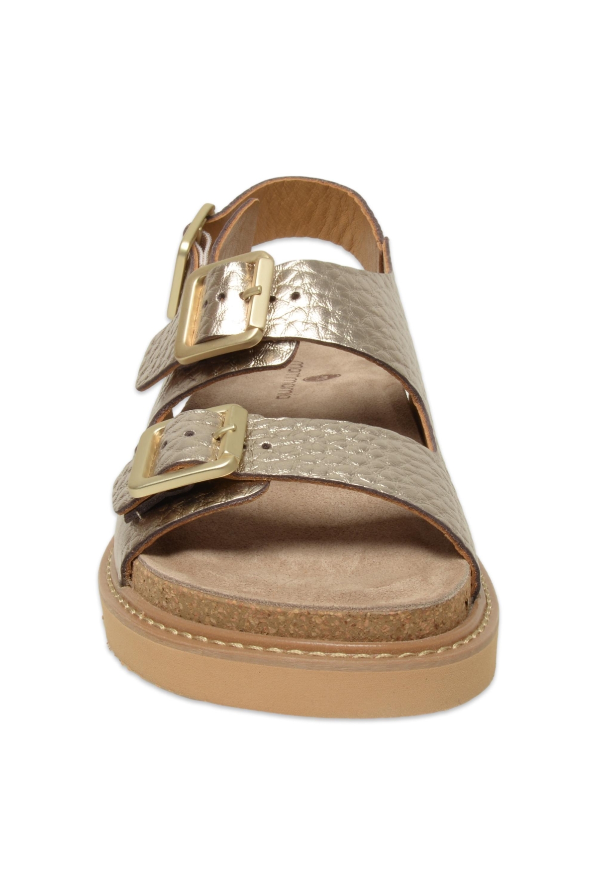 D25Ys-2630Z Günlük Bronz Kadın Sandalet - Görsel 4