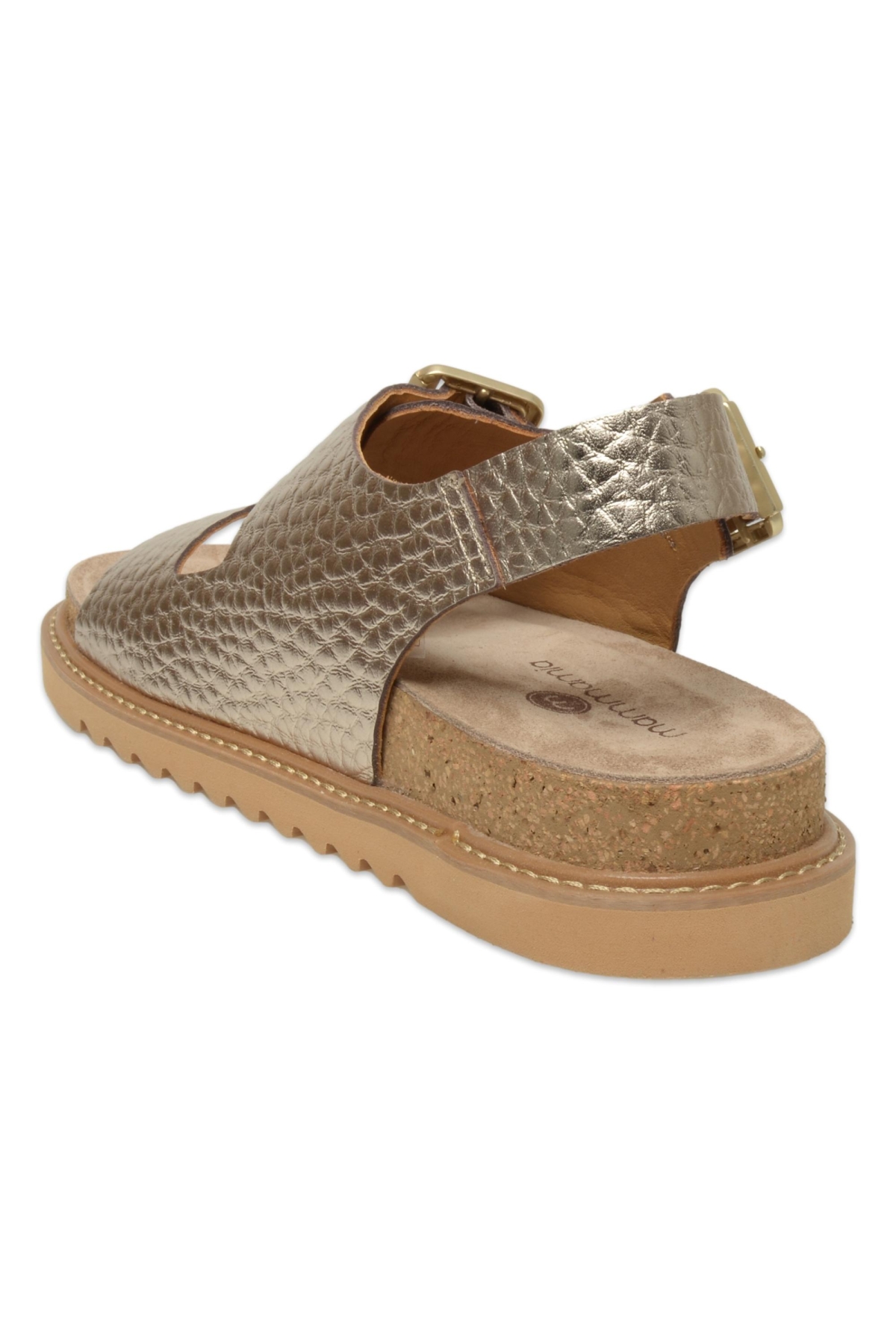 D25Ys-2630Z Günlük Bronz Kadın Sandalet - Görsel 5