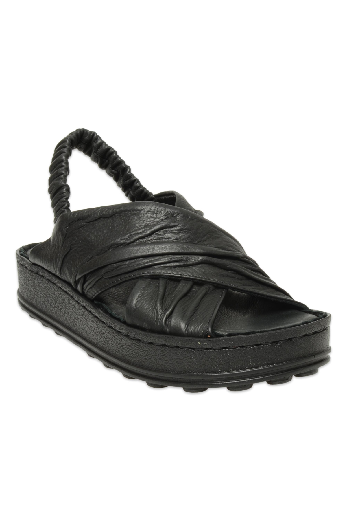 D25Ys-2585Z Günlük Siyah Kadın Sandalet - Görsel 2