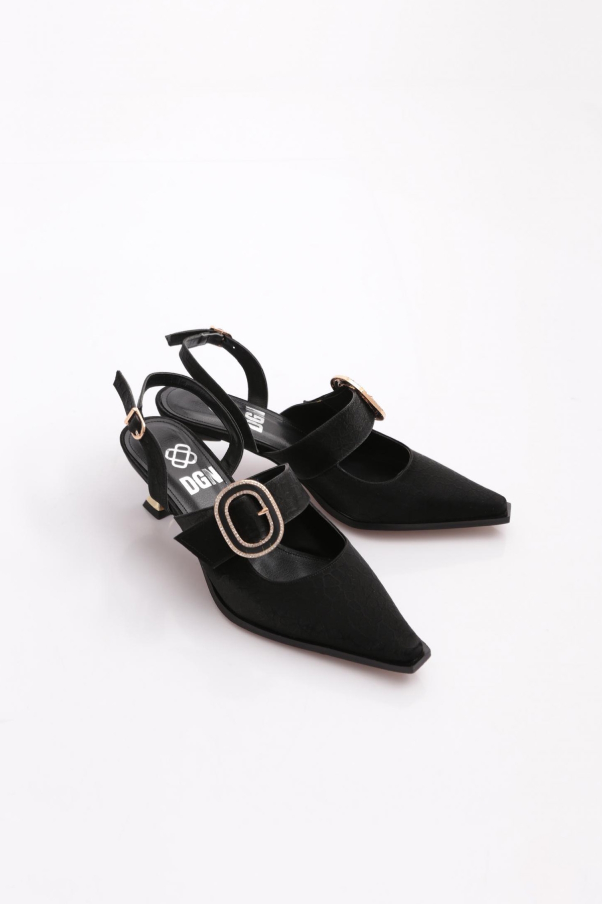 6535 Kadin Topuklu Ayakkabi - Görsel 3