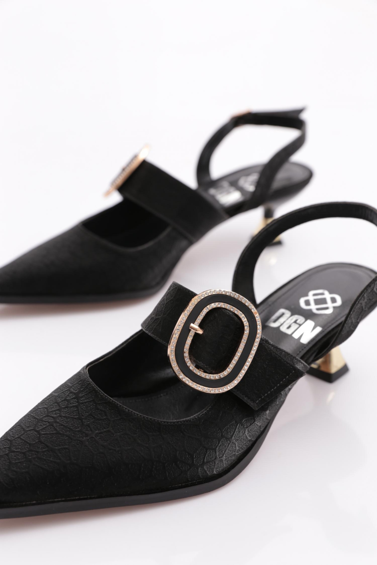 6535 Kadin Topuklu Ayakkabi - Görsel 5