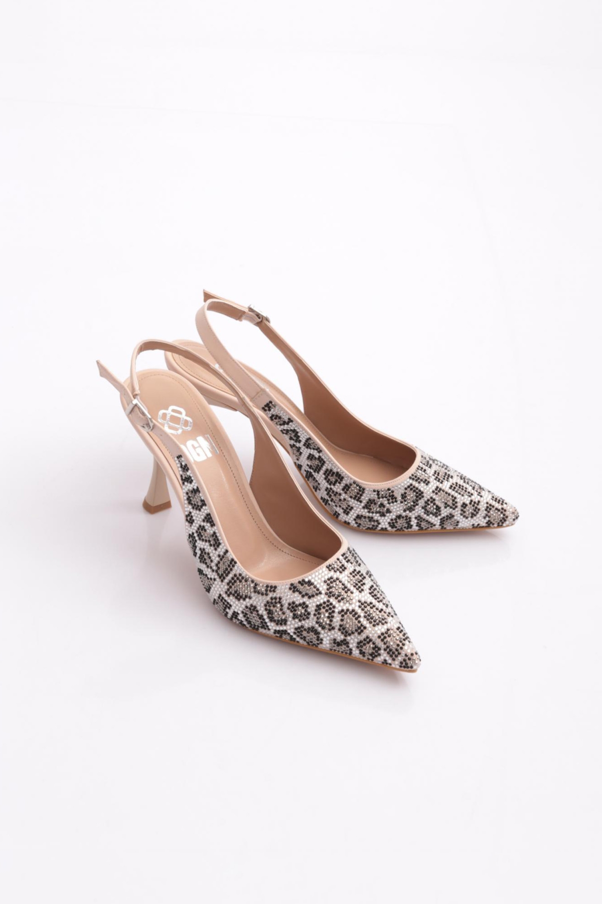 7525 Kadin Sivri Burun Topuklu Ayakkabi - Görsel 3