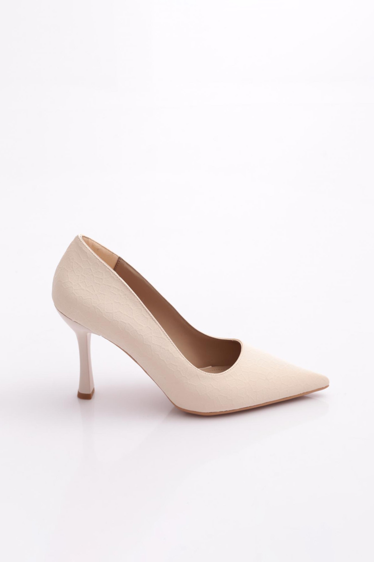 7102 Kadin Sivir Burun Topuklu Ayakkabi - Görsel 2