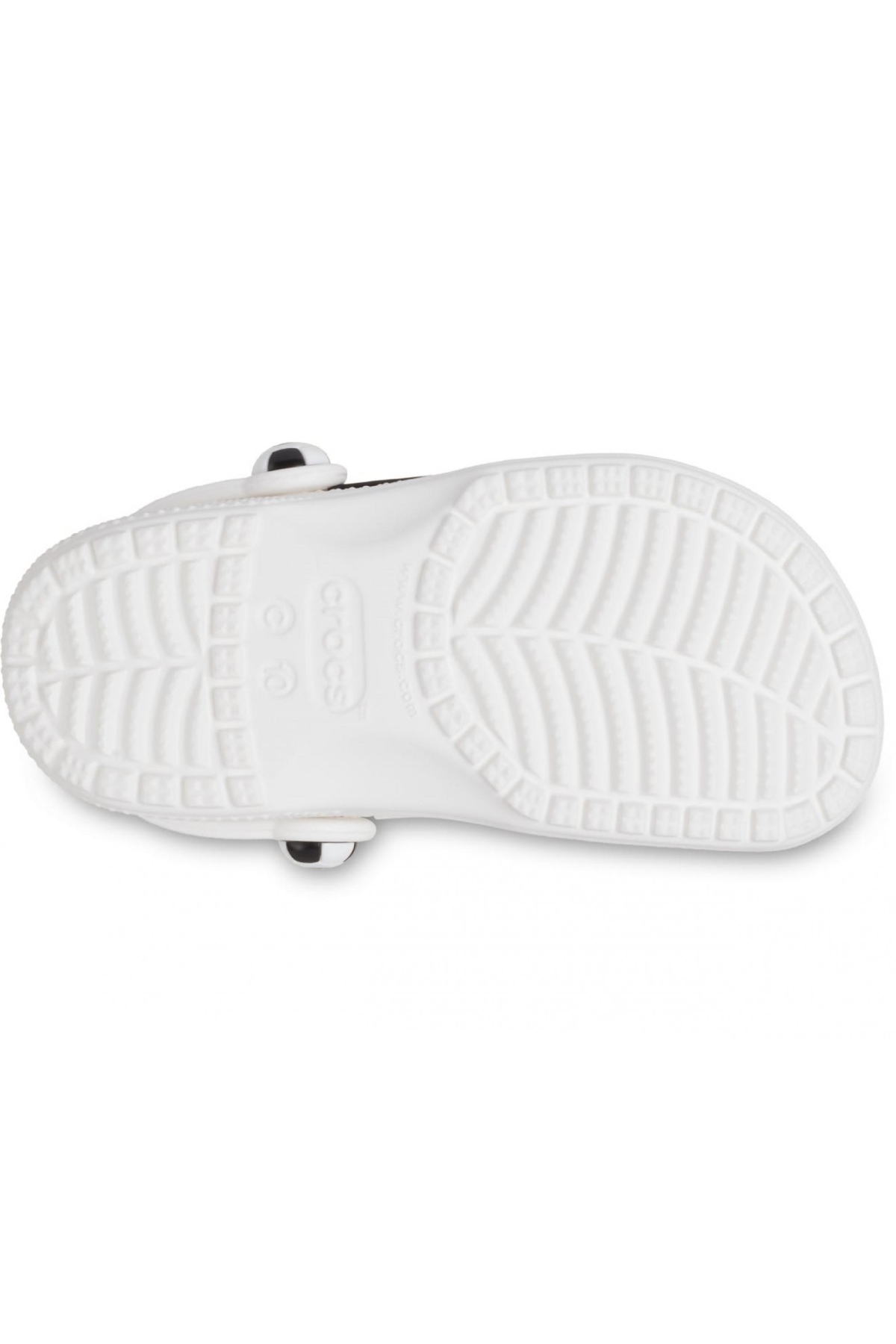 210023 Classic Soccer Ball Clog T Beyaz-Siyah Çocuk Terlik - Görsel 6