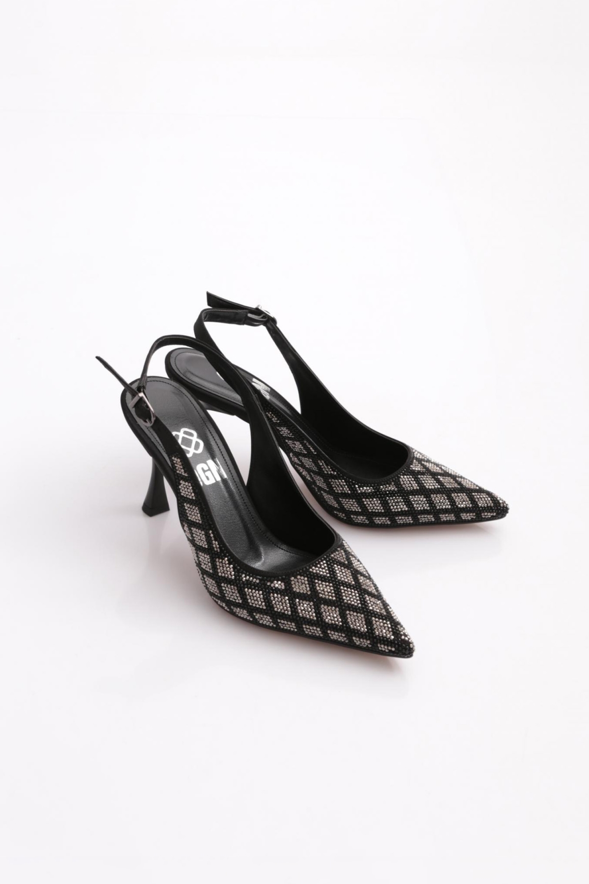 7530 Kadin Sivri Burun Topuklu Ayakkabi - Görsel 3
