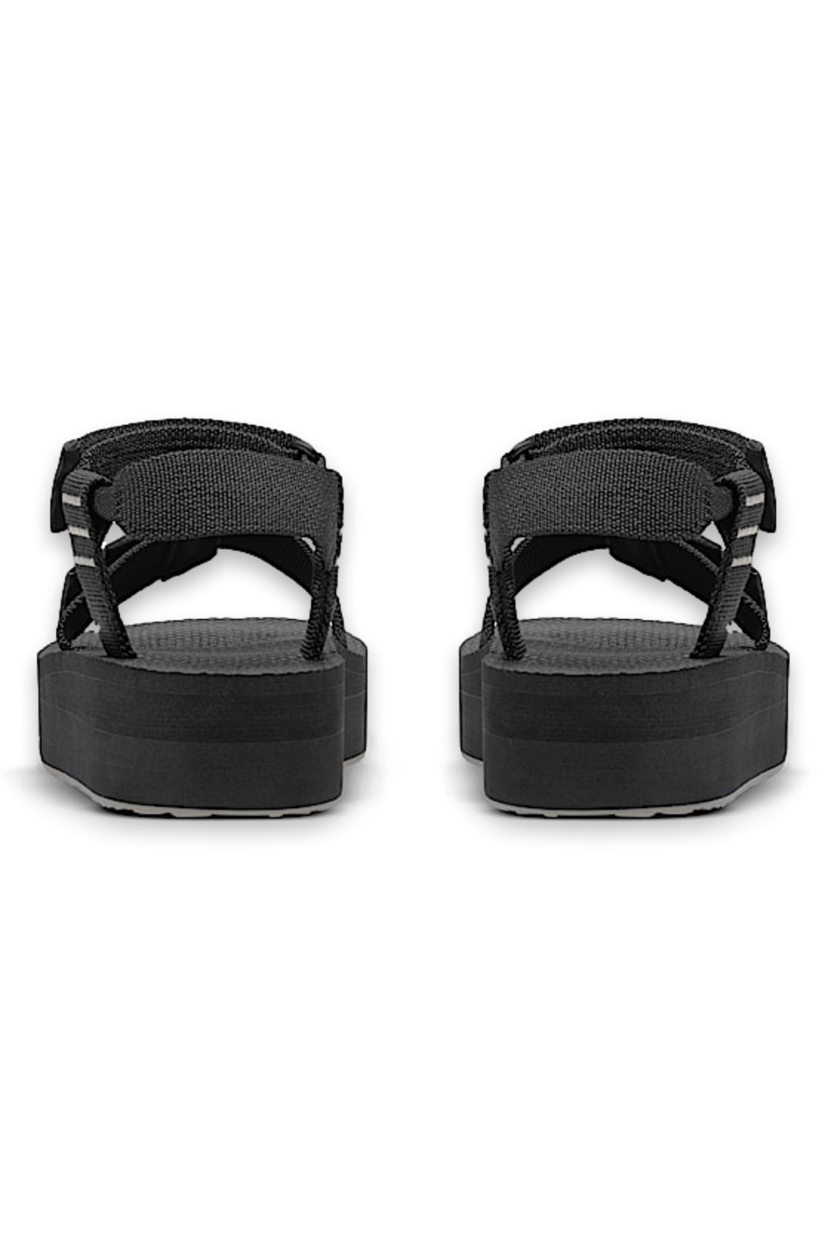 Nf0A8Ae7 W Skeena Platform Siyah Kadın Sandalet - Görsel 4