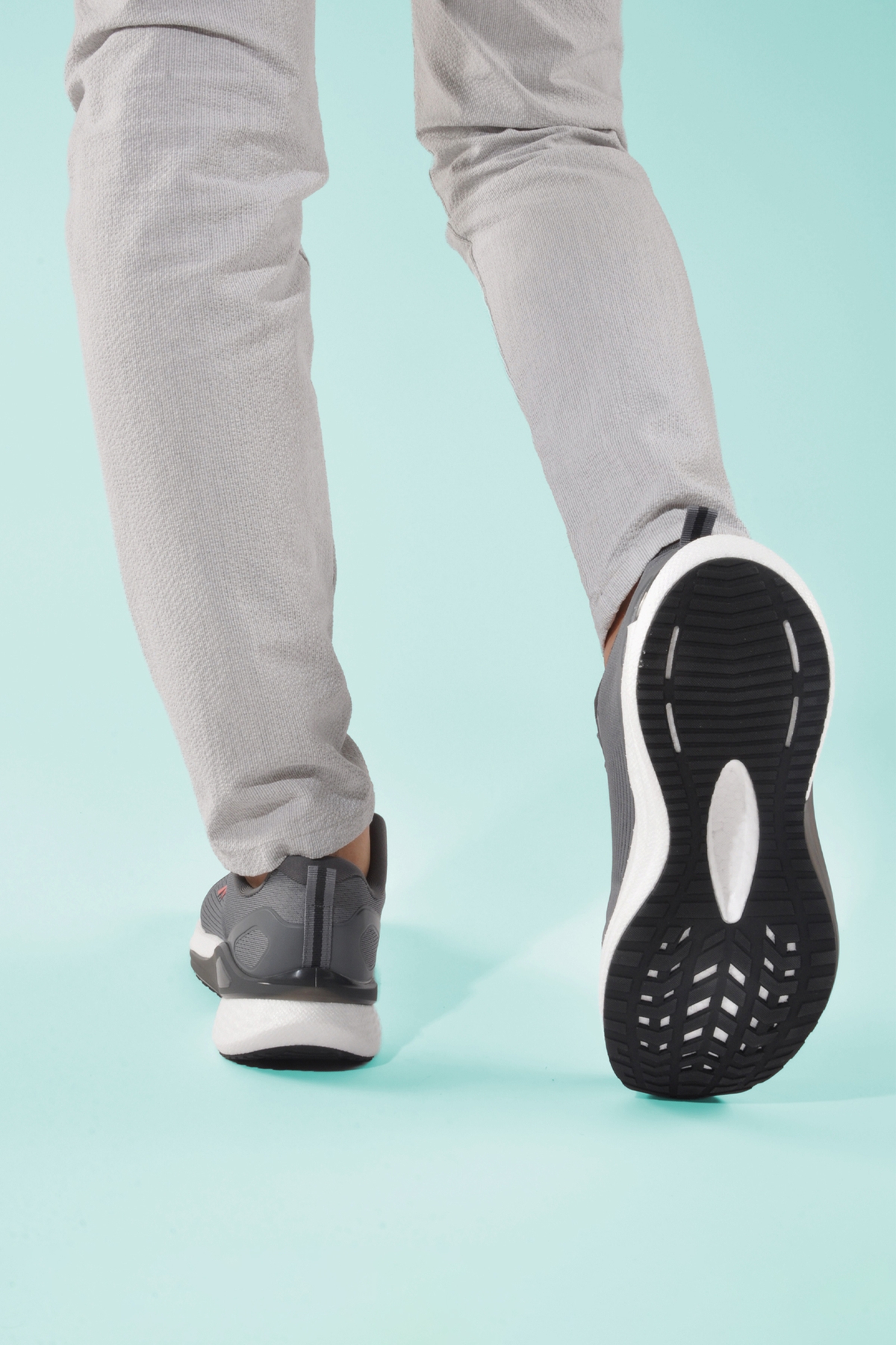 Aspor Füme Fileli Memory Foam Erkek Spor Ayakkabı - Görsel 6