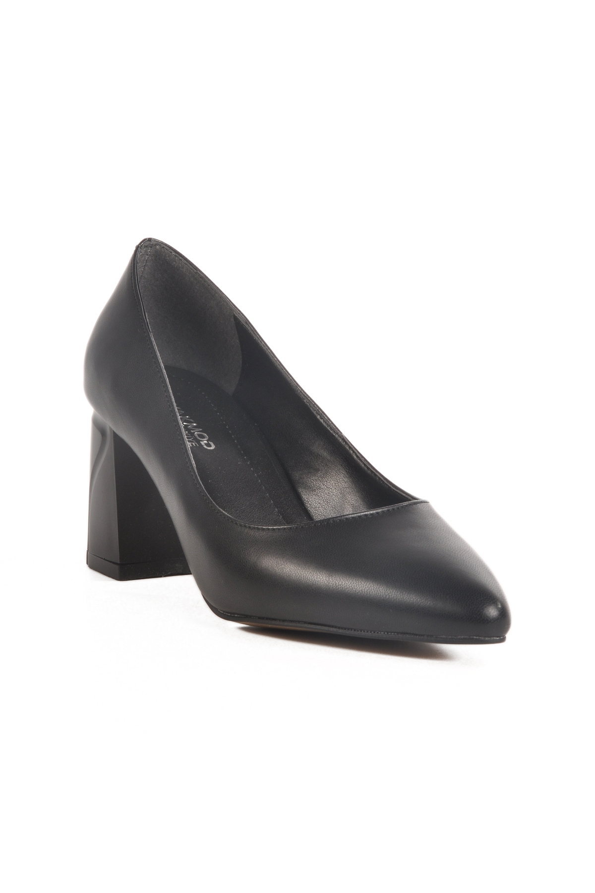 Aspor Siyah Kadın Topuklu Ayakkabı - Görsel 4