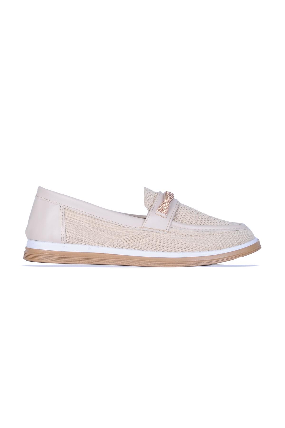 S9 Triko Günlük Kadın Babet Ayakkabı - Görsel 2