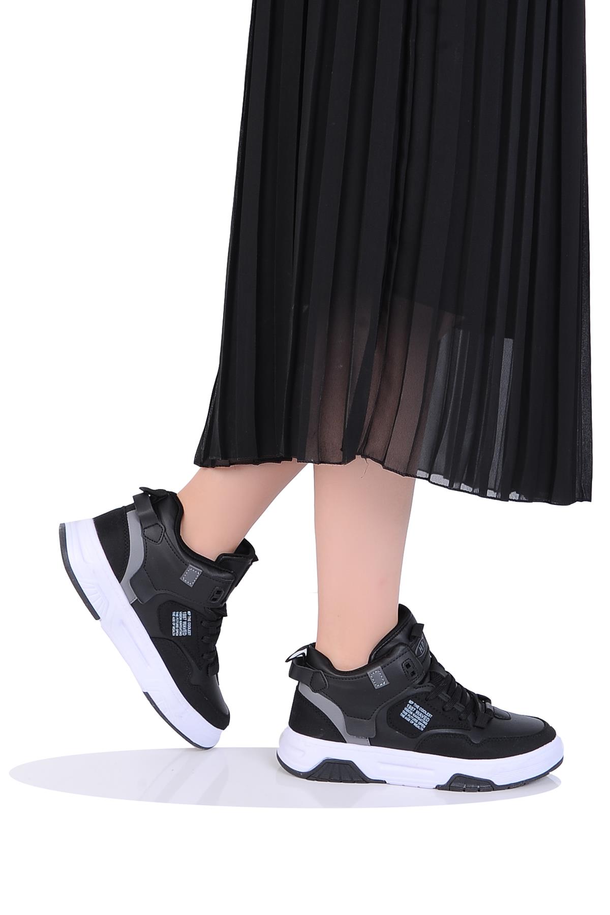 Mp 242-2063Zn Syh-Byz Kadın Uzun Basket Spor Ayakkabı - Görsel 2