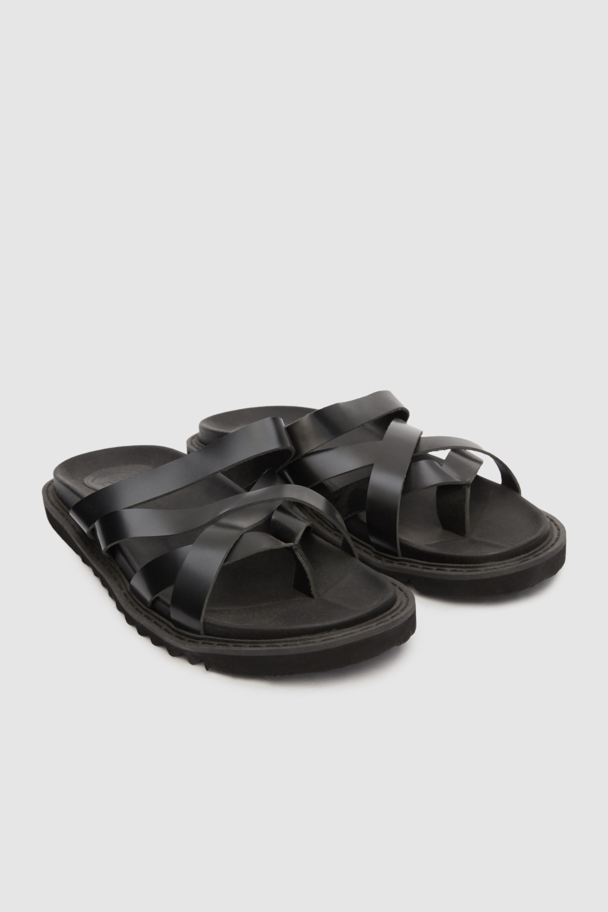 Siyah Sandalet - Görsel 2