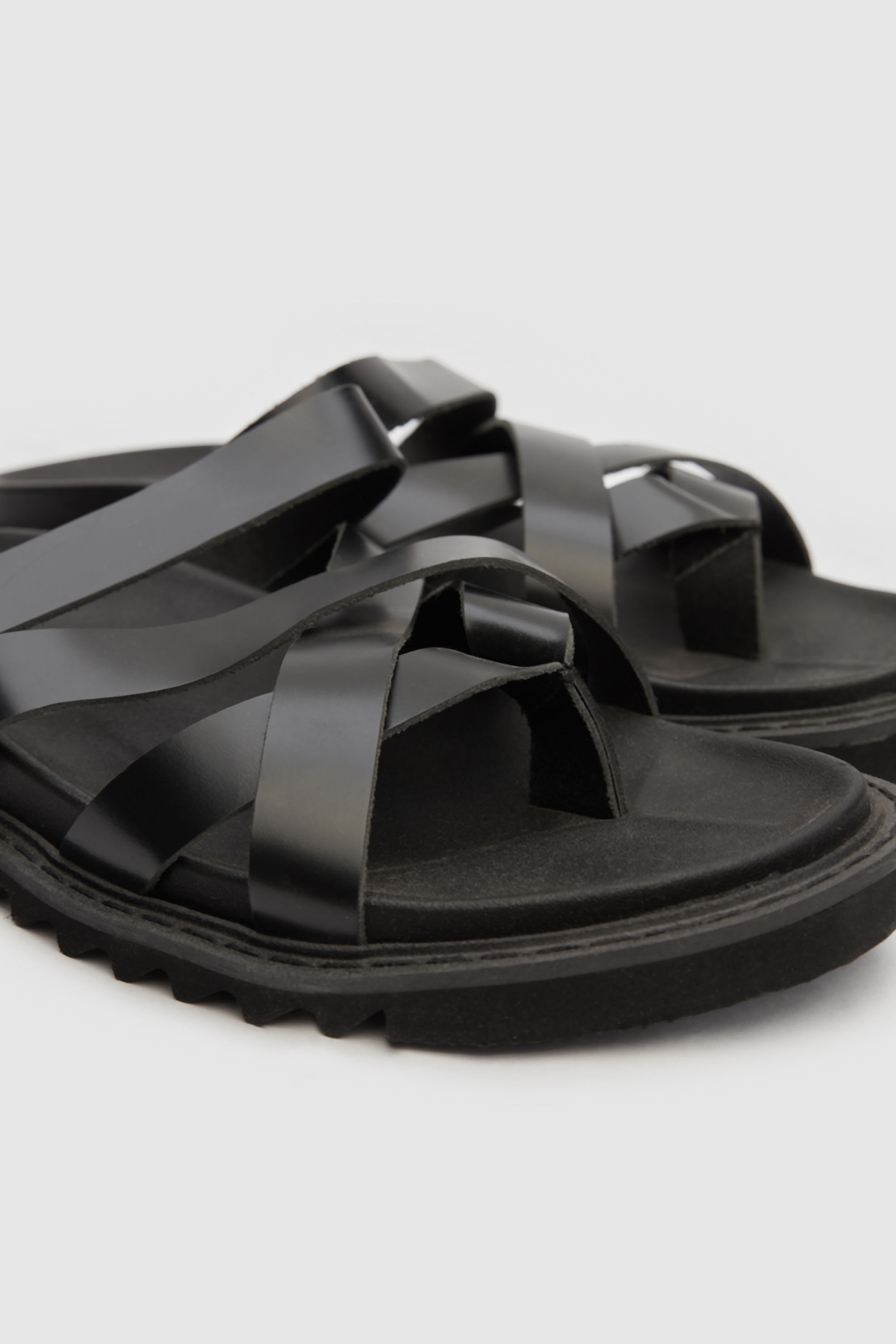 Siyah Sandalet - Görsel 3